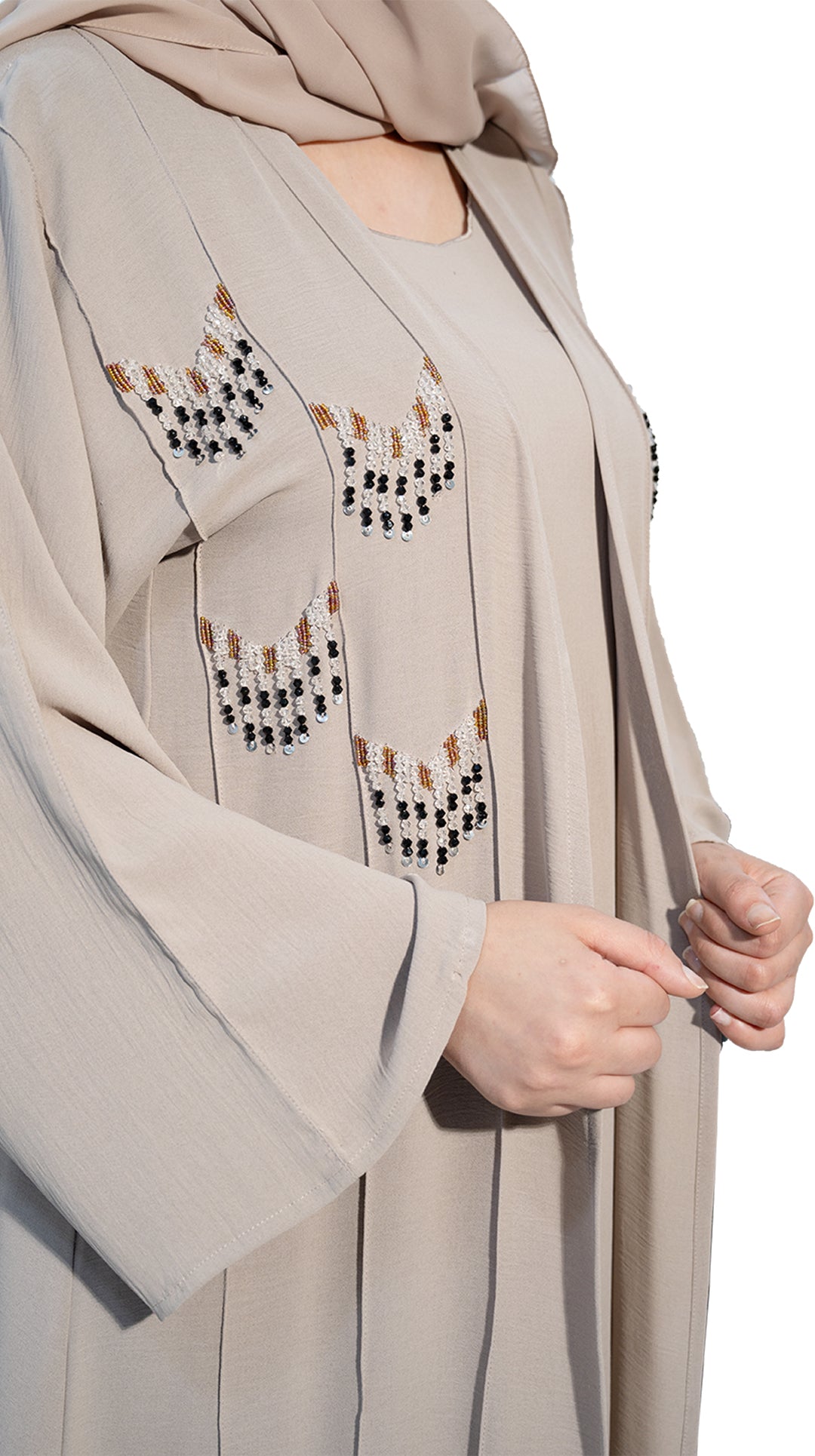Elegant-abaya-with-matching-inner-dress-&-intricate-beadwork-2P660