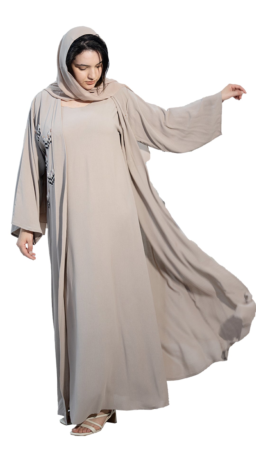 Elegant-abaya-with-matching-inner-dress-&-intricate-beadwork-2P660