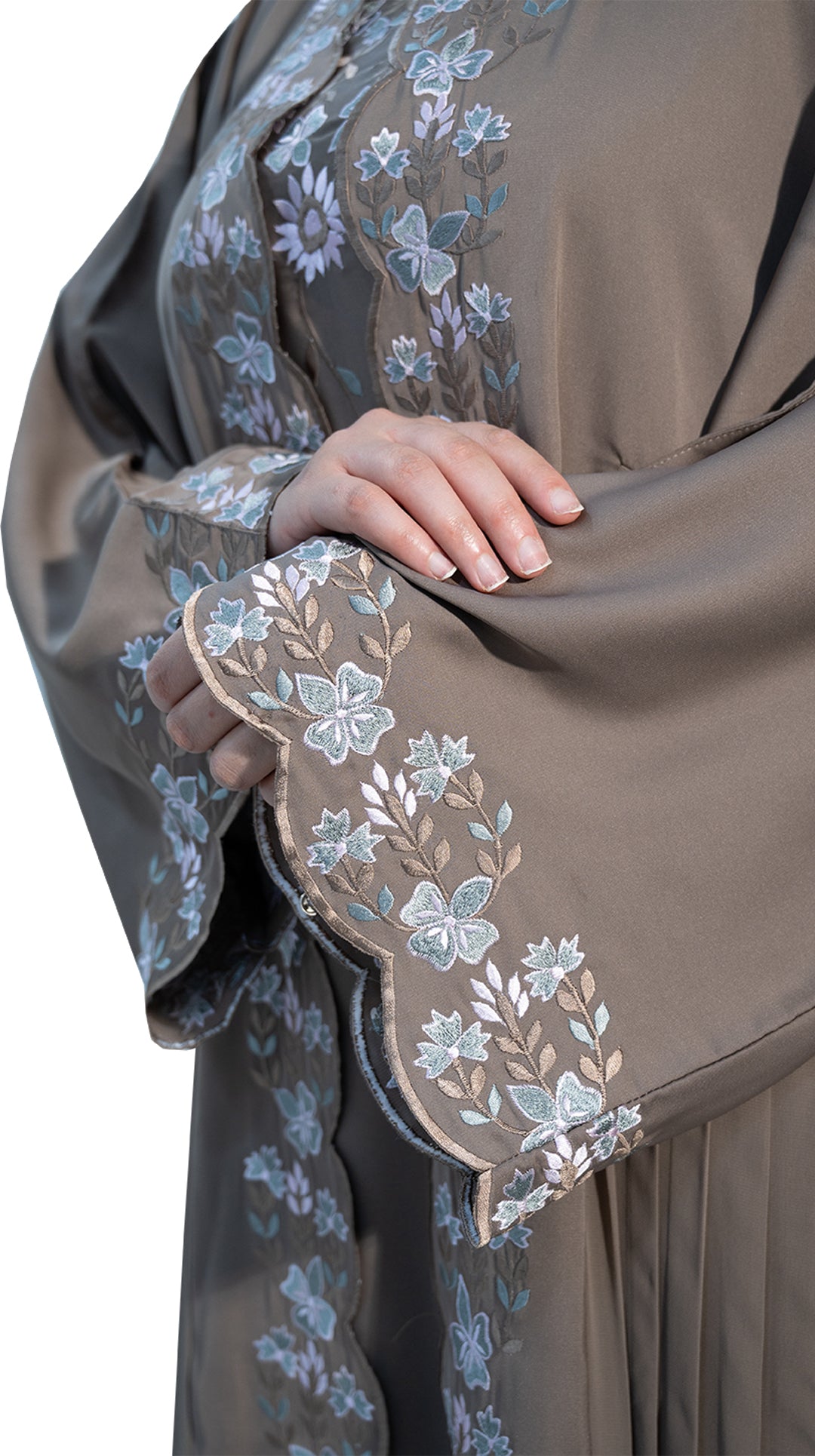 Wholesale Abaya with matching inner| Box of 12 |Available in various fabric, colors & Sizes | Chiffon & Nida Fabric |-2P662