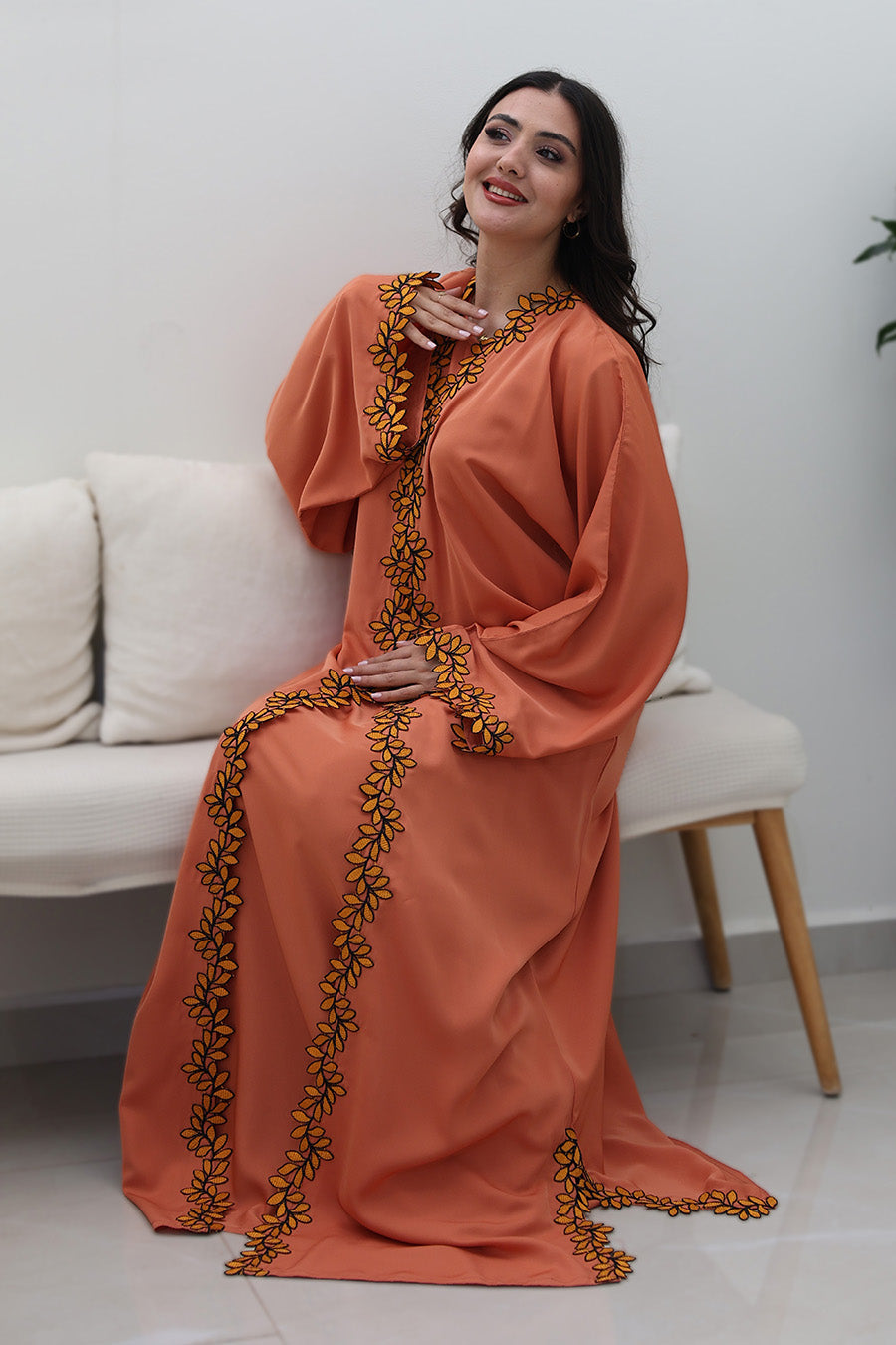 Terracotta-Bloom-Abaya-Comes-with-matching-inner-2P766
