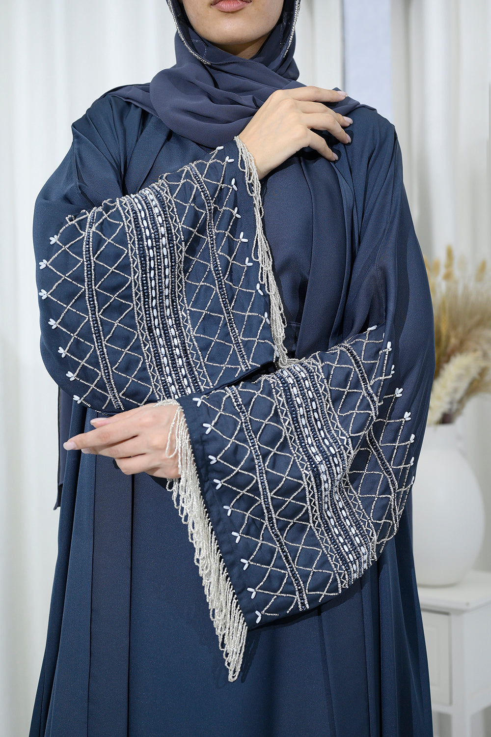 Shamsa Abaya with inner dress-618