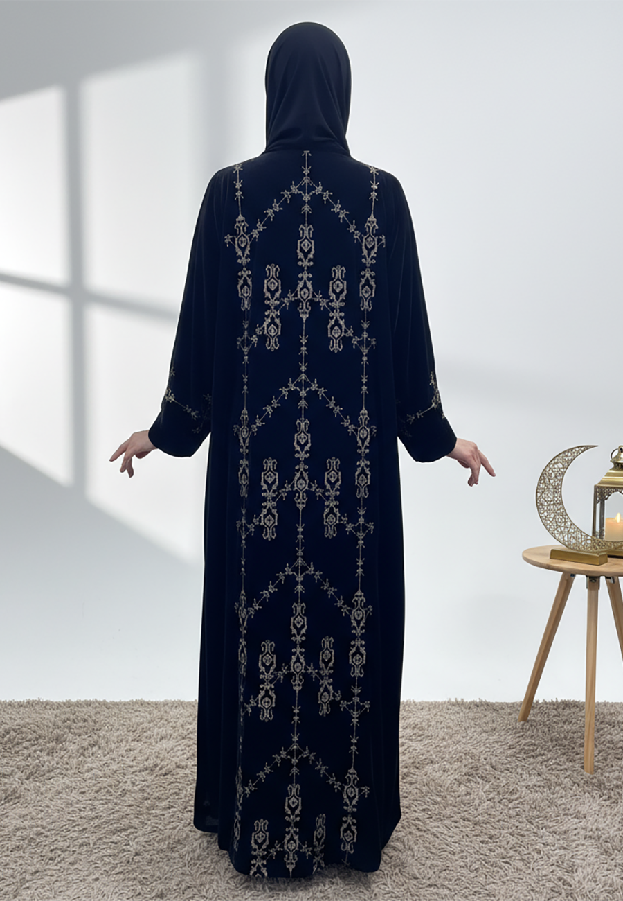 Luxurious-velvet-abaya-845