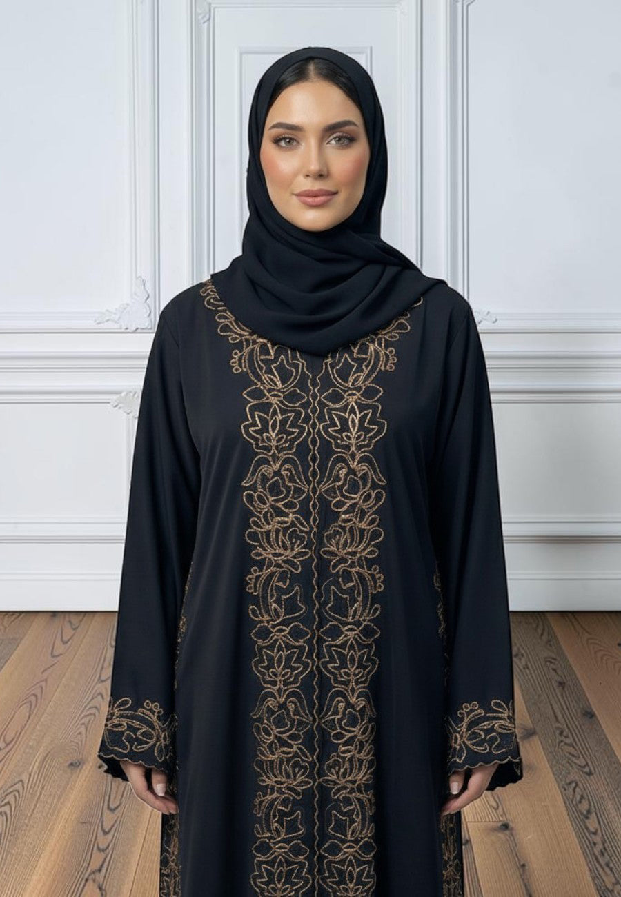 The-Royal-Filigree-Embroidered-Abaya-|-Nida-Fabric-867