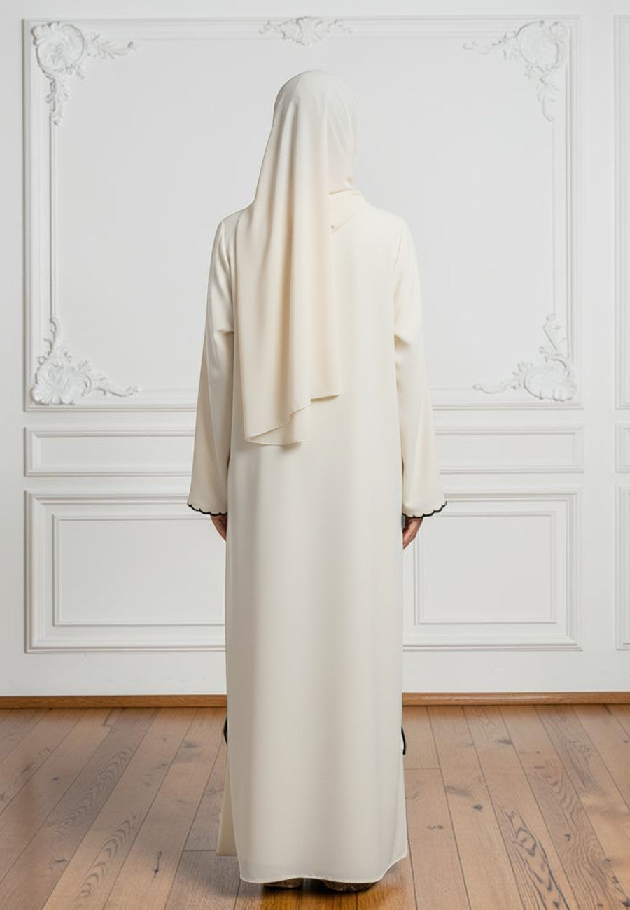 Scalloped-Elegance-Open-Abaya-|-Nida-Fabric-873