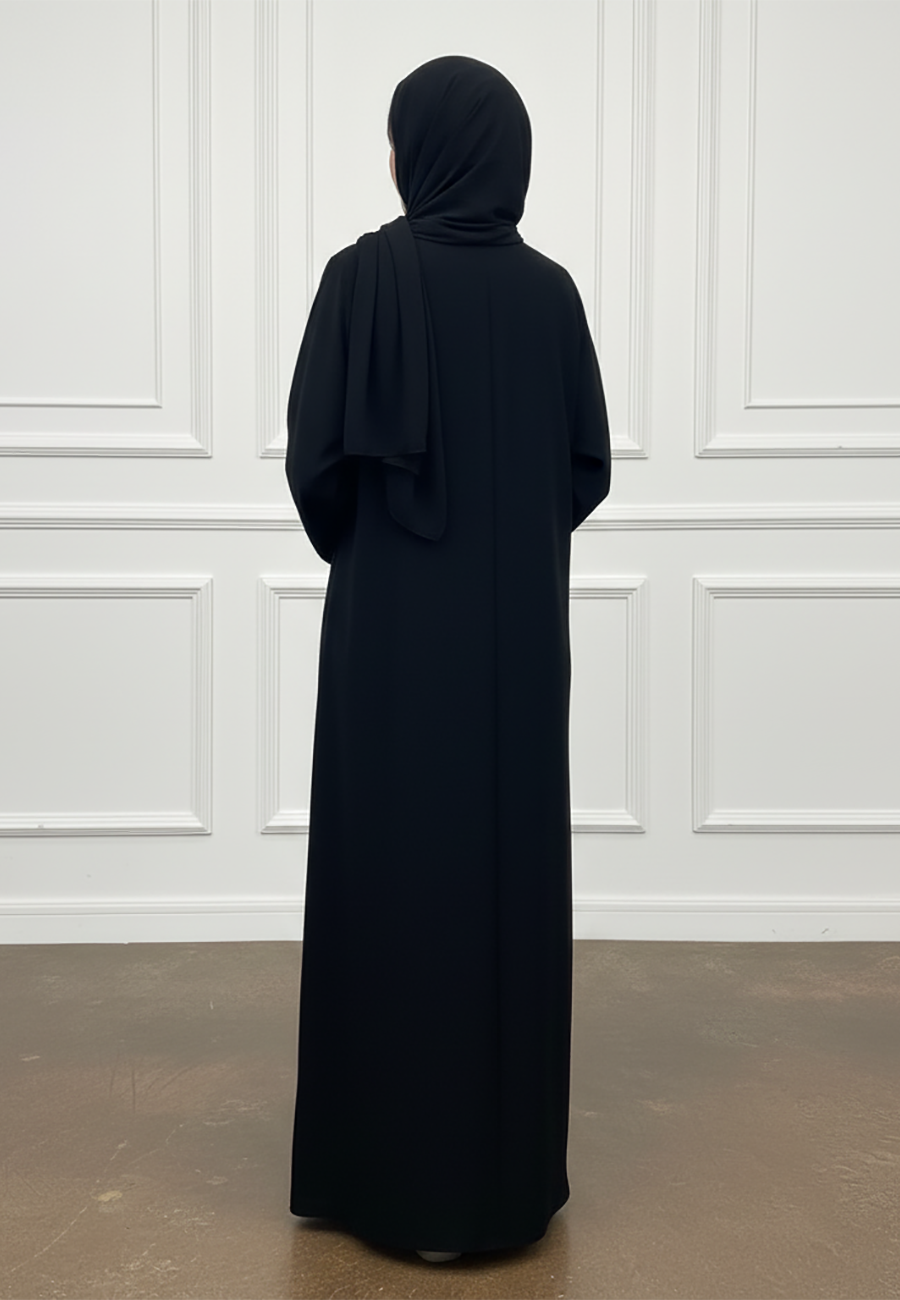 Lace-Embroidered-Open-Abaya-877
