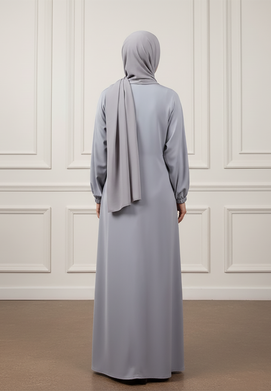 Slate-Gray-Silk-Abaya-887