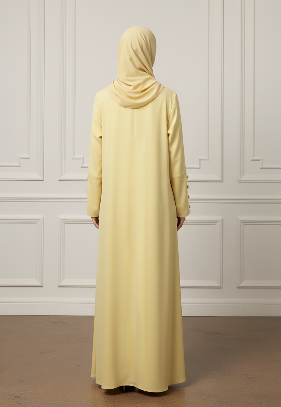 Buttoned-Blazer-Abaya-940