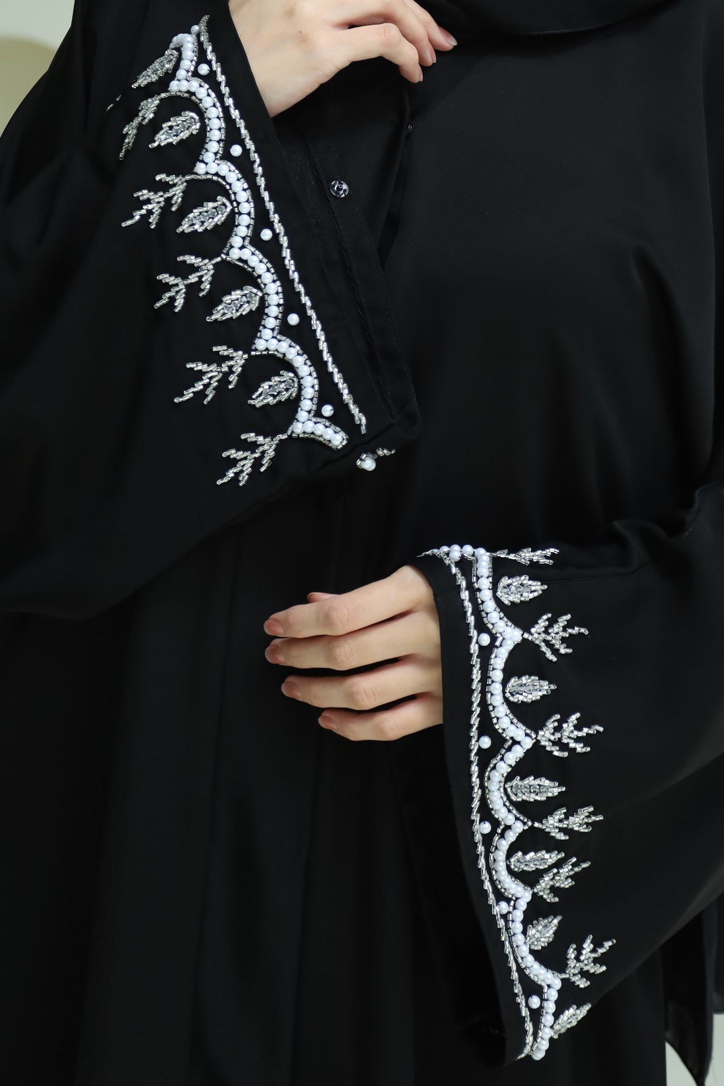 Premium Nukhbaa abaya-N116A