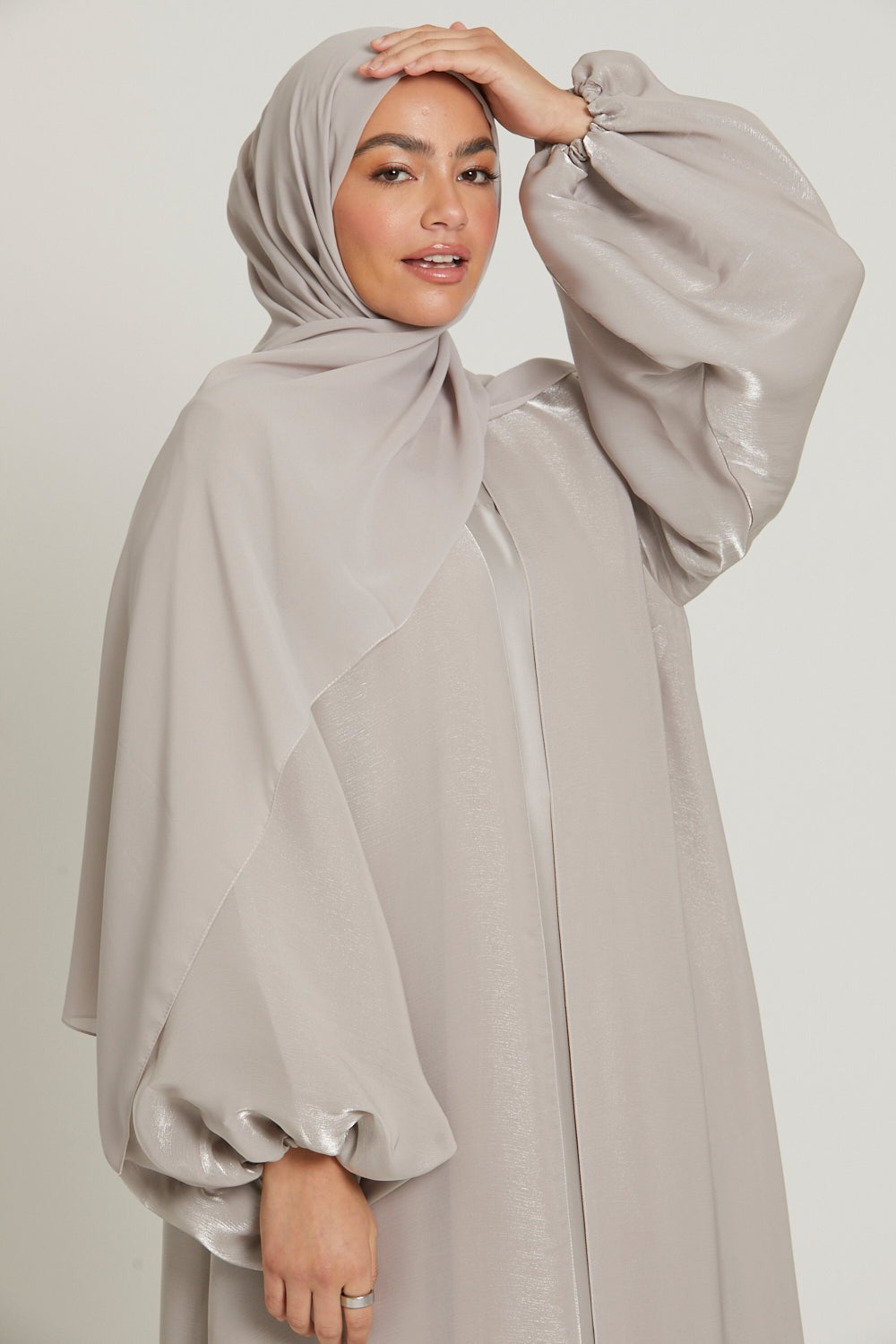 Abaya with matching inner-N231A
