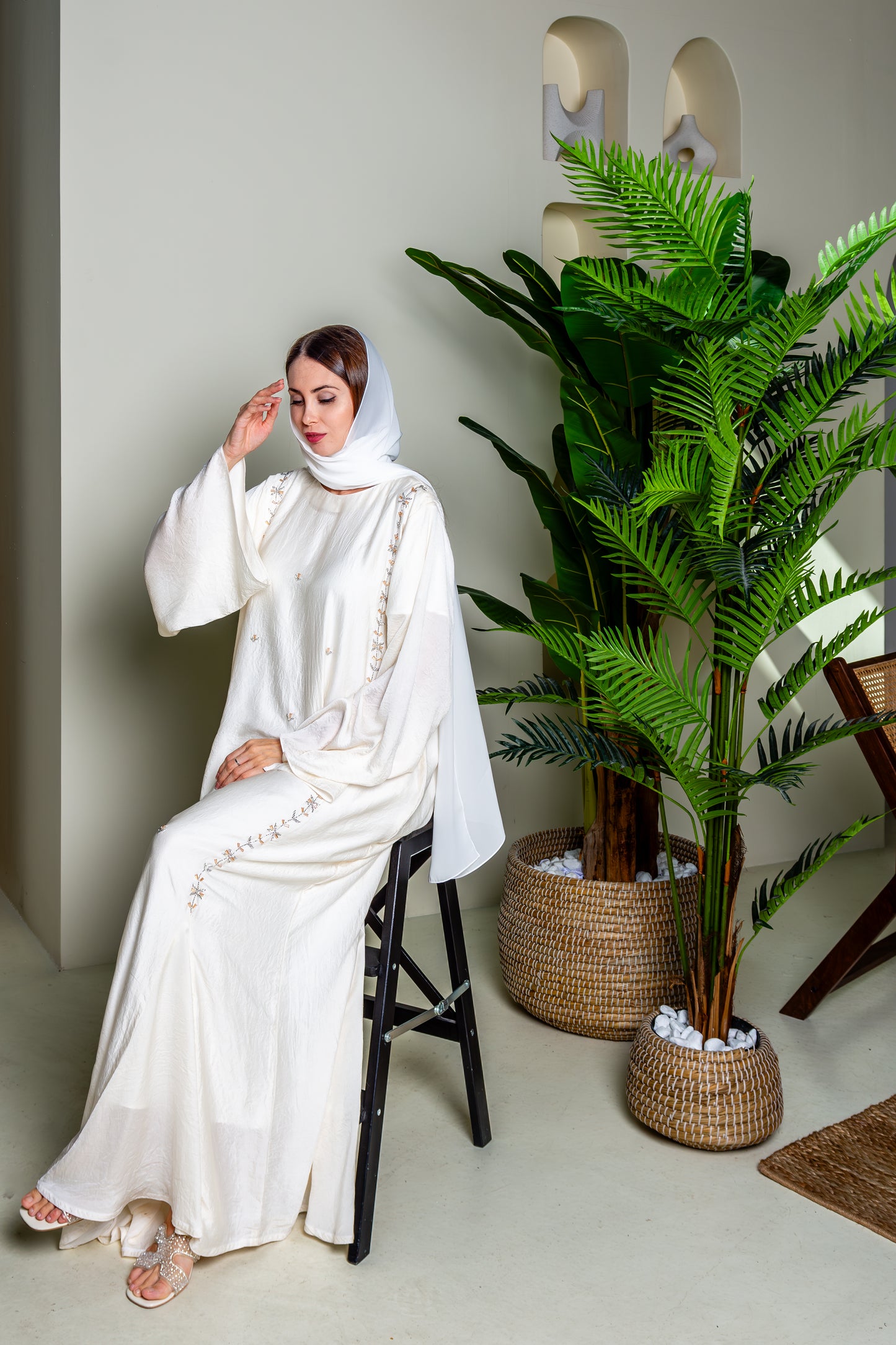Premium Nukhbaa abaya-N105A