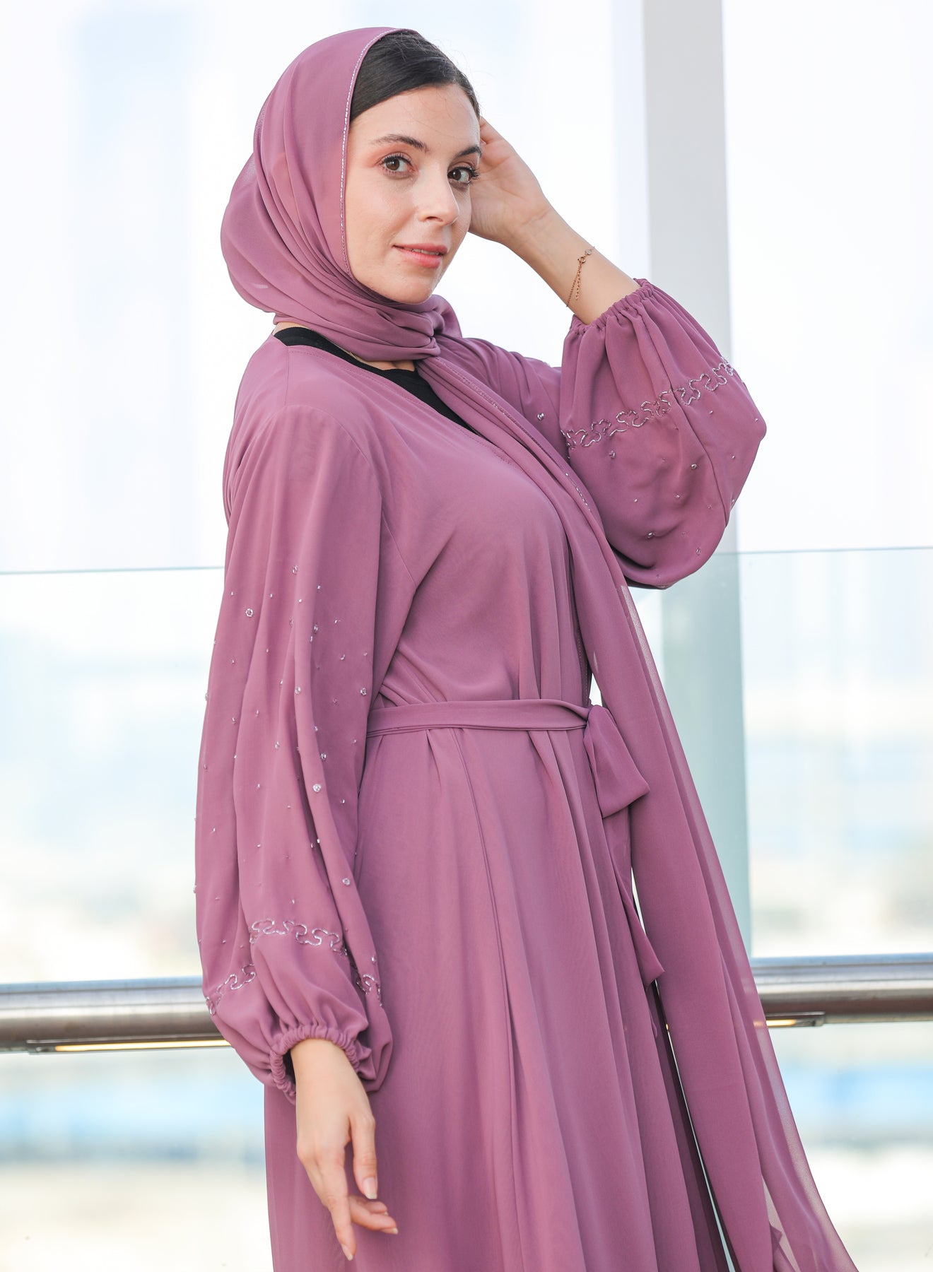 Premium nukhbaa abaya