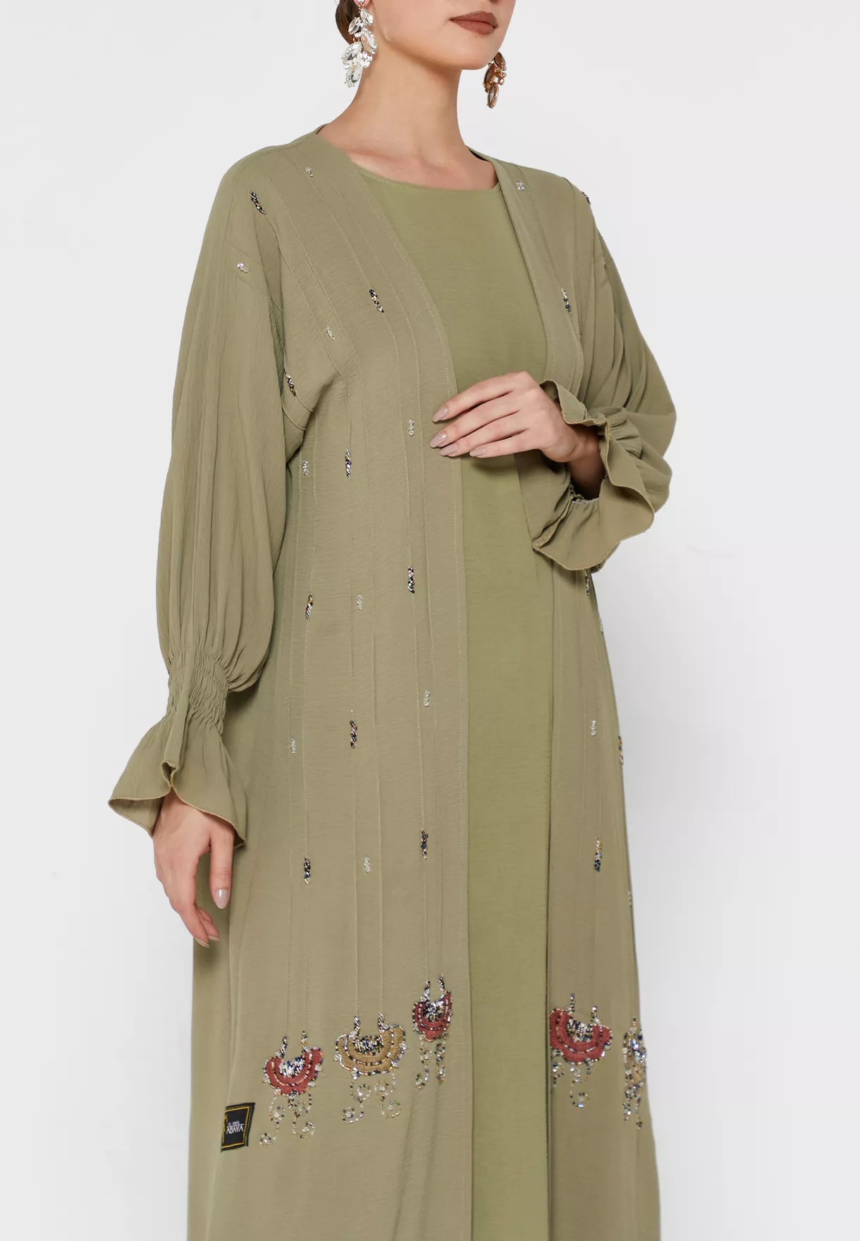 Zaytoon Abaya with inner dress