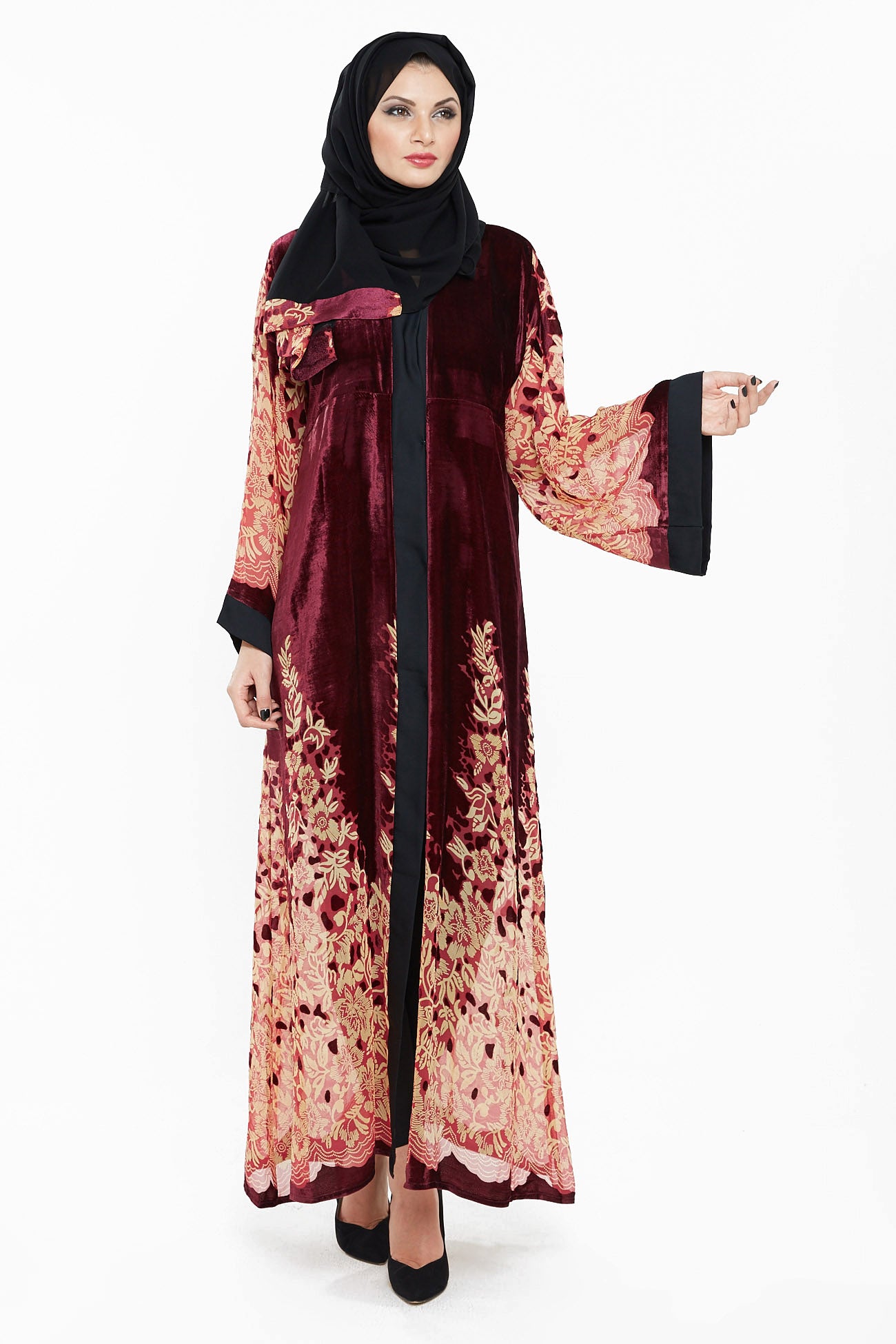 Abaya-AJ408A