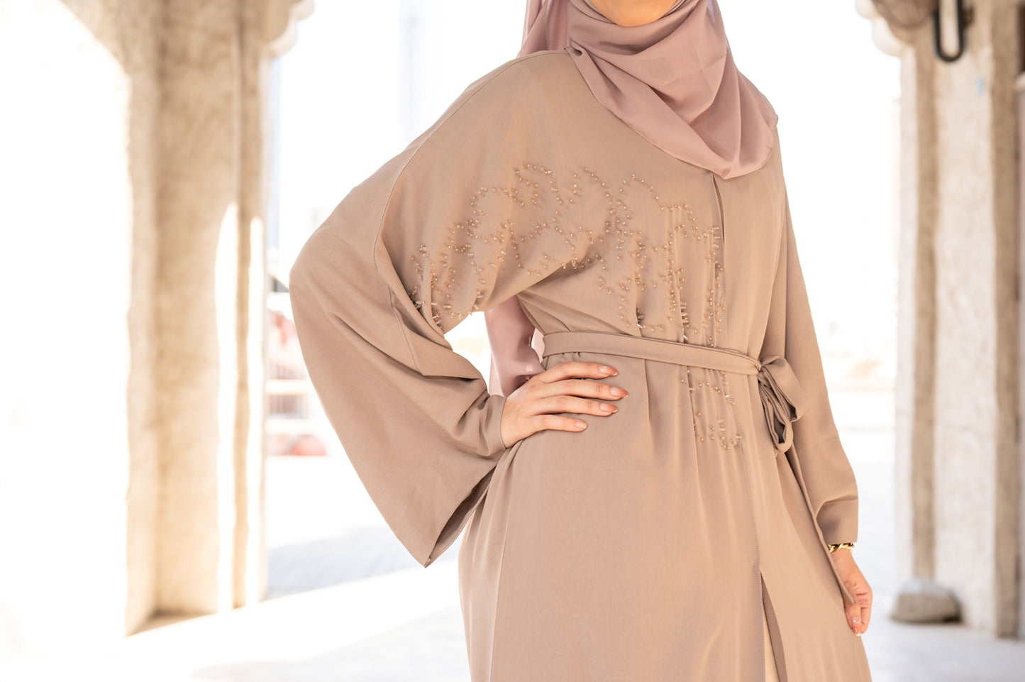 Nukhbaa Premium Abaya-AL512