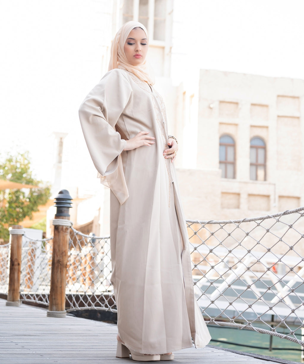 Nukhbaa Premium Abaya-LM02