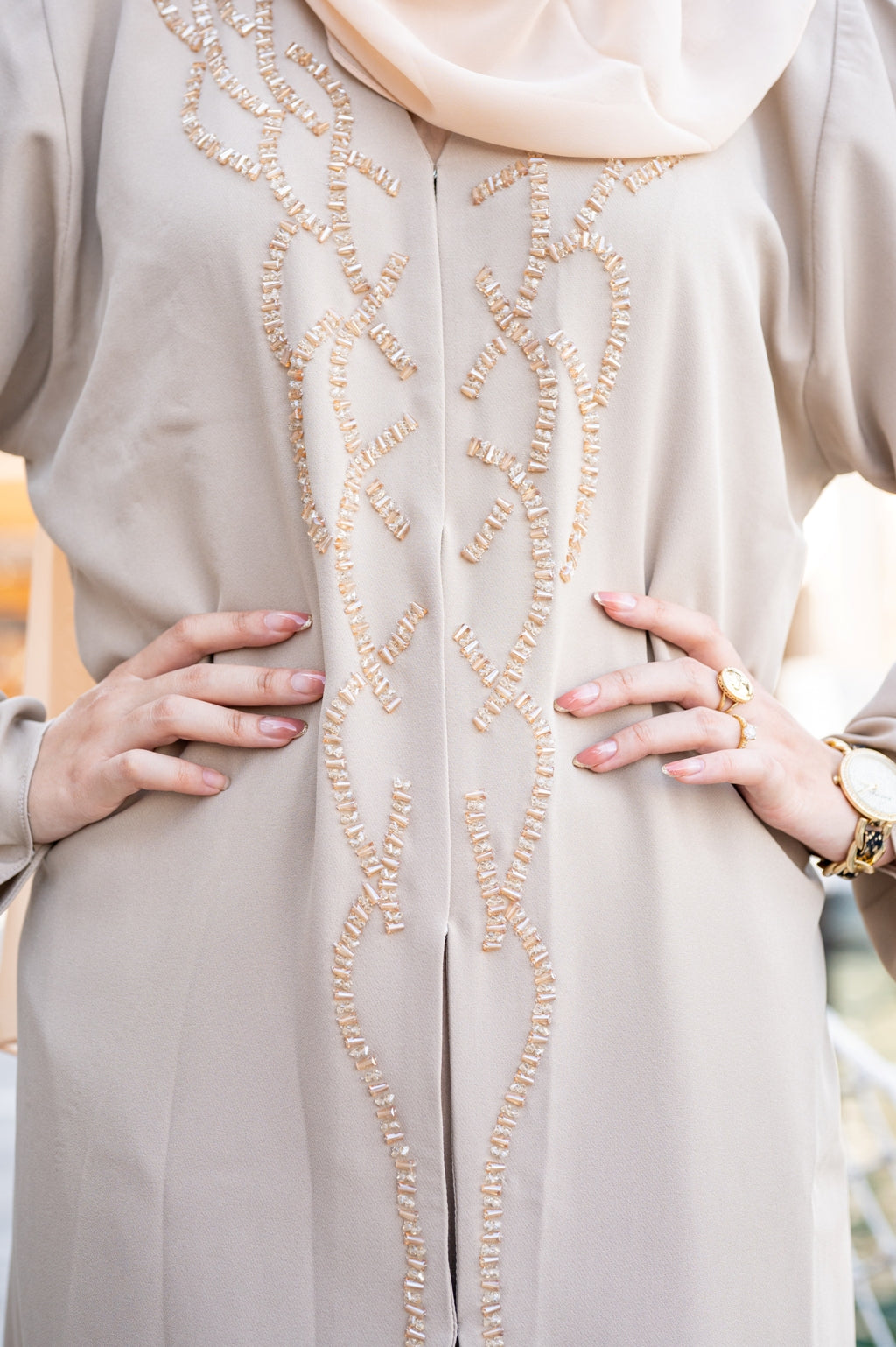 Nukhbaa Premium Abaya-LM02