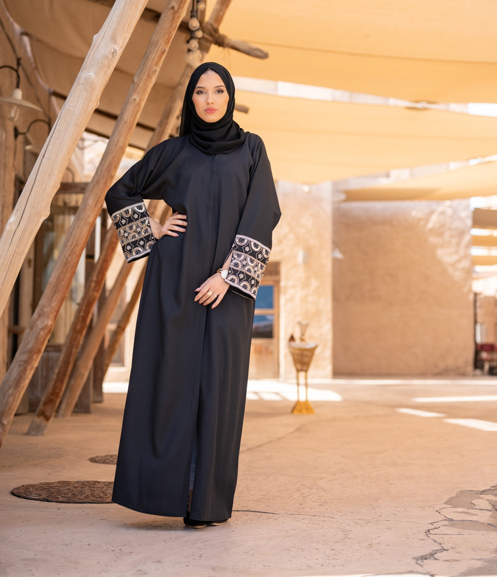Nukhbaa Premium Abaya-LM05