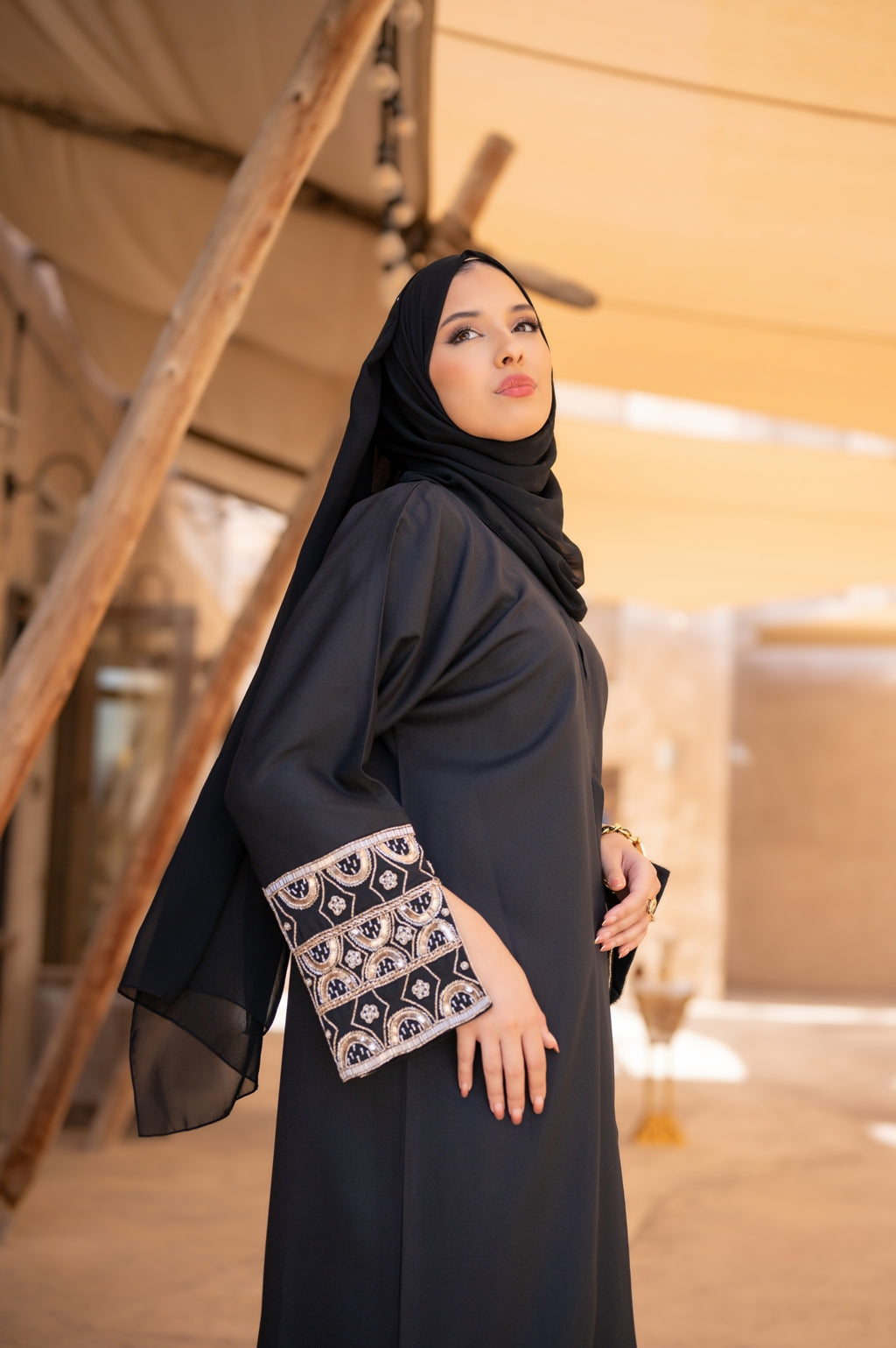 Nukhbaa Premium Abaya-LM05