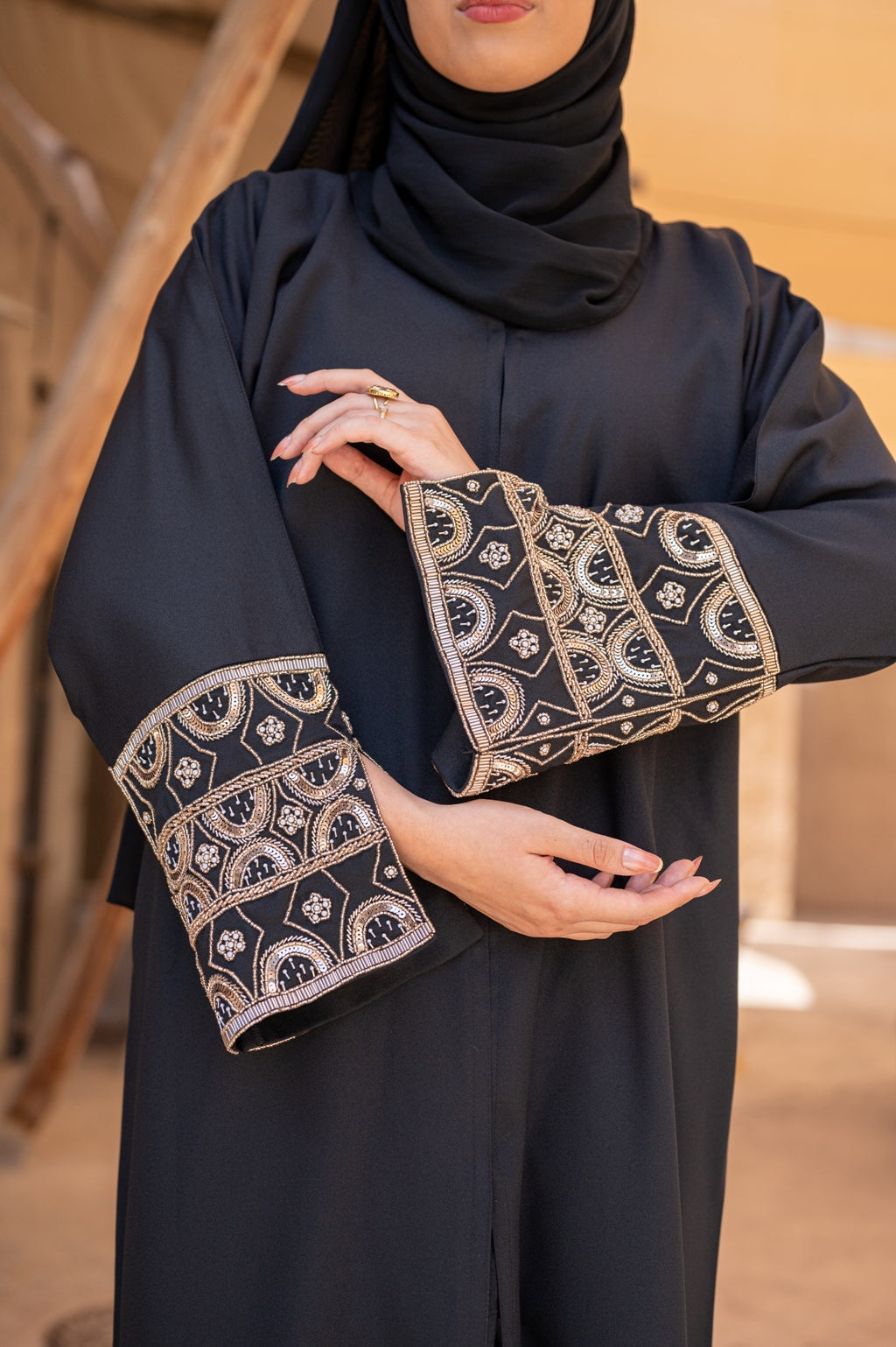 Nukhbaa Premium Abaya-LM05