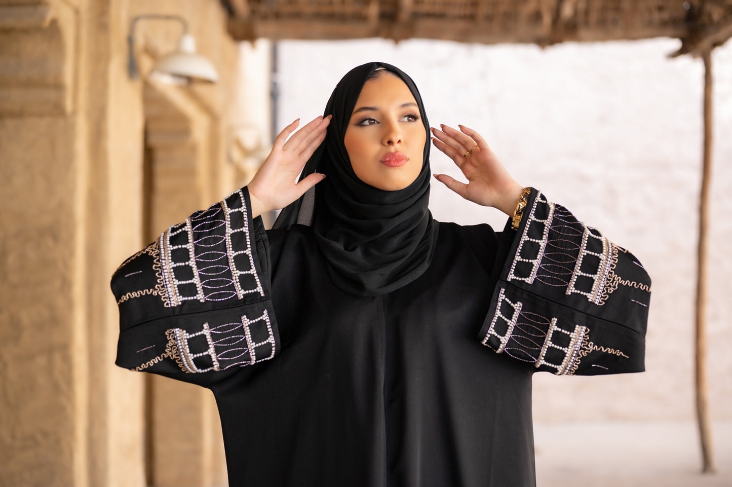 Nukhbaa Premium Abaya-LM08