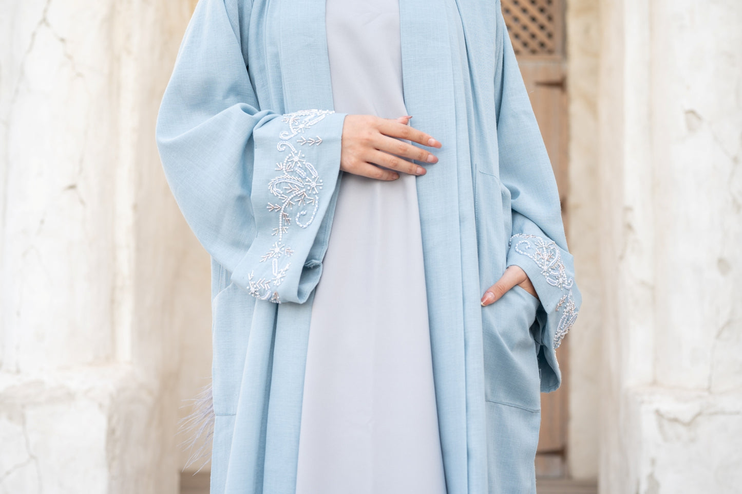 Nukhbaa Premium Abaya-LM12