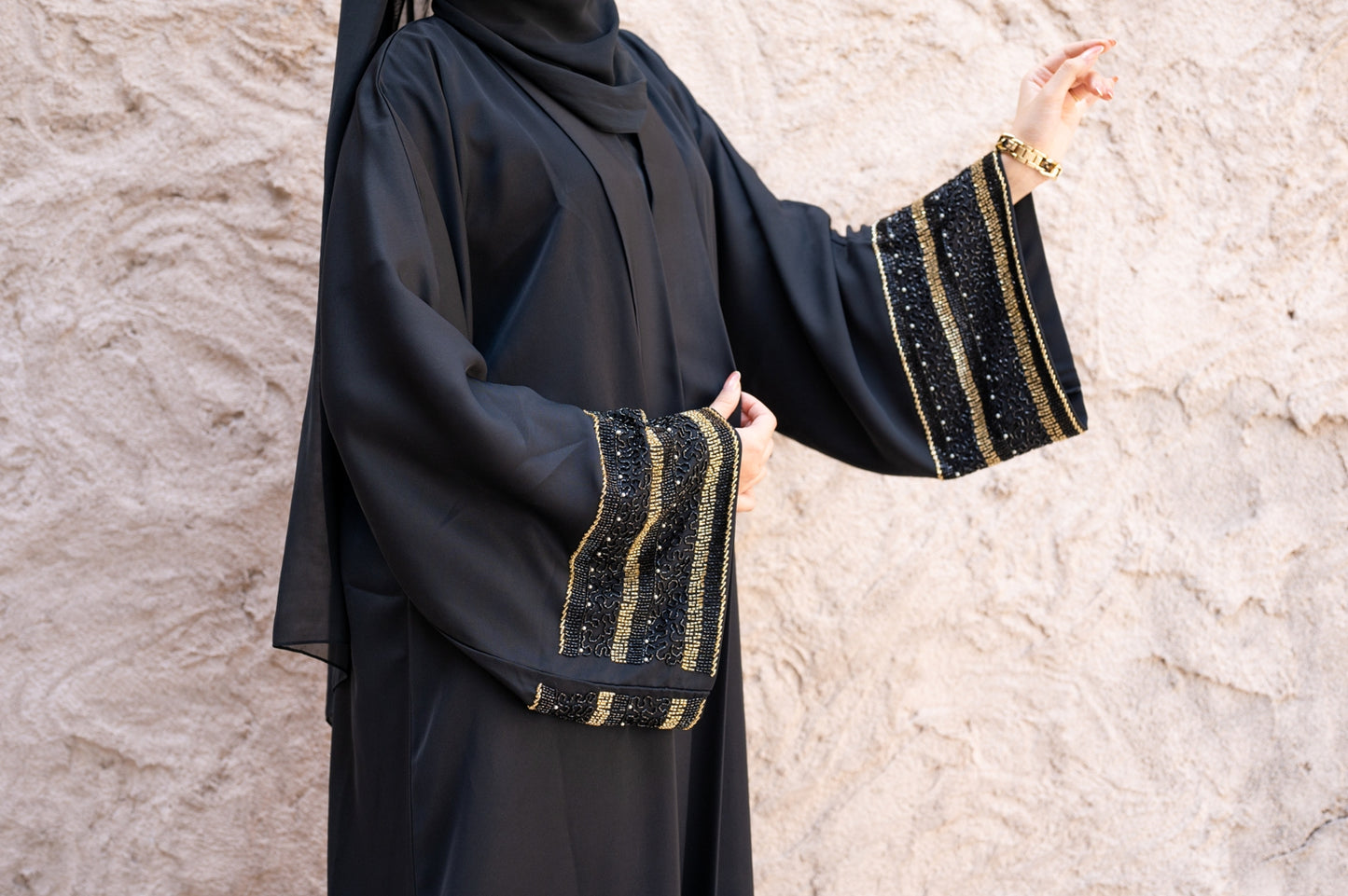 Nukhbaa Premium Abaya-LM14