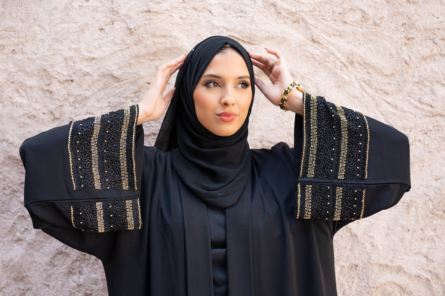 Nukhbaa Premium Abaya-LM14