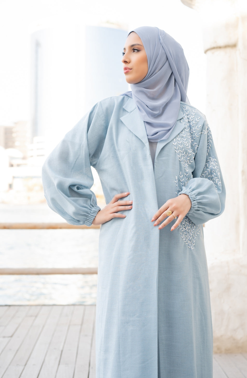 Nukhbaa Premium Abaya-LM16