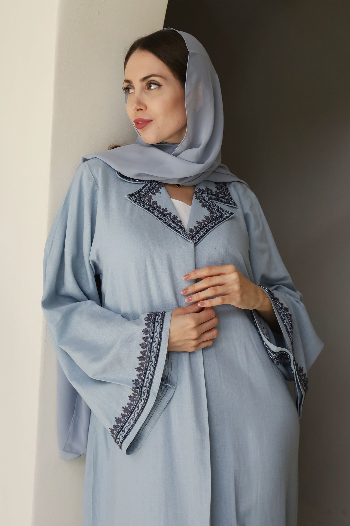 Premium Nukhbaa abaya-N108A