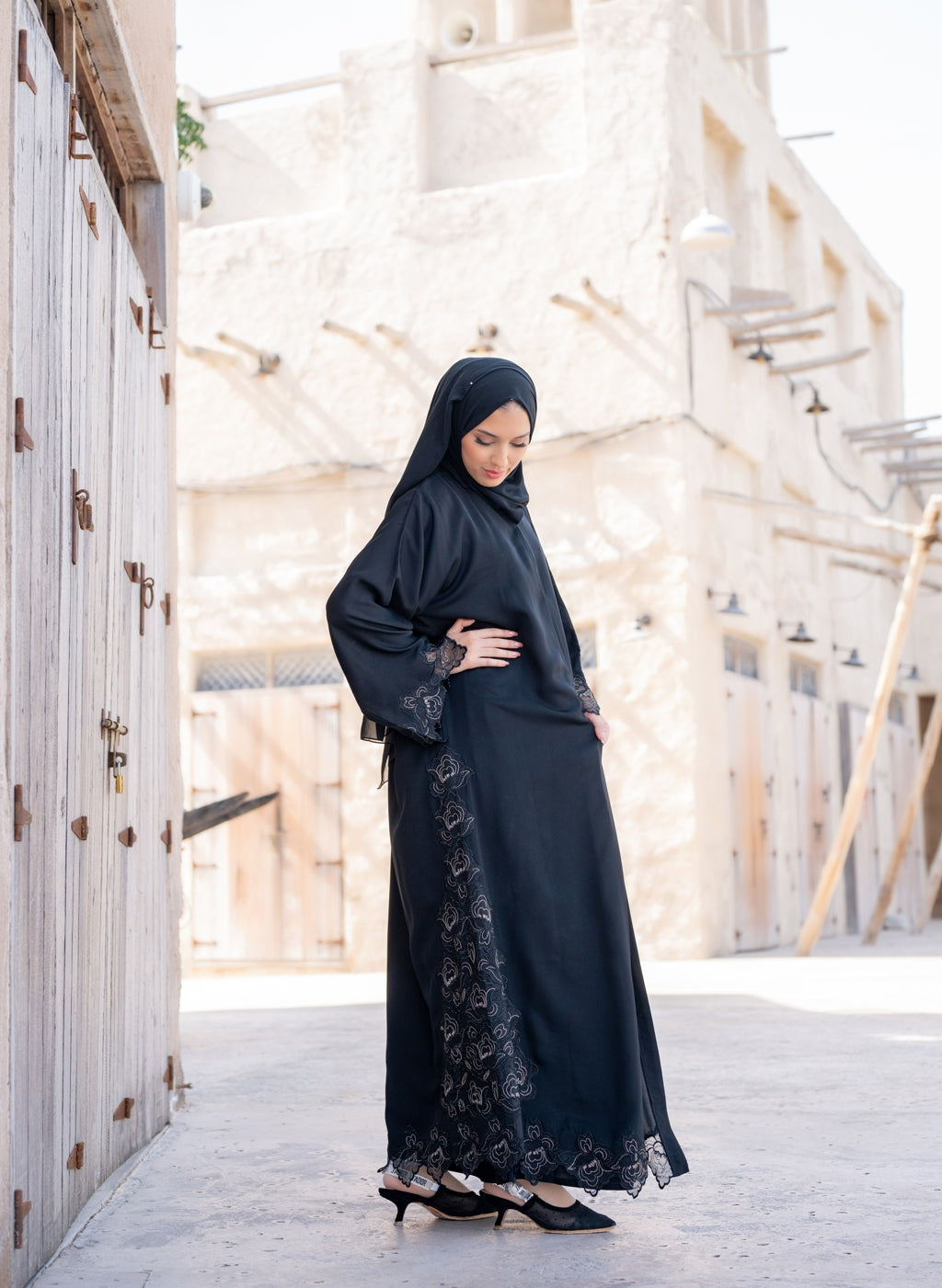 Nukhbaa Premium Abaya-N2A