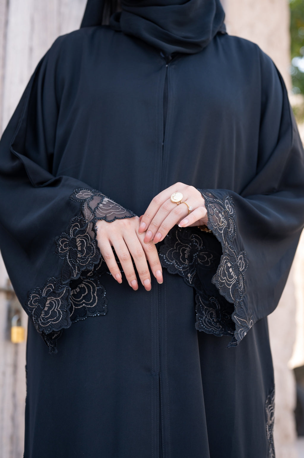 Nukhbaa Premium Abaya-N2A