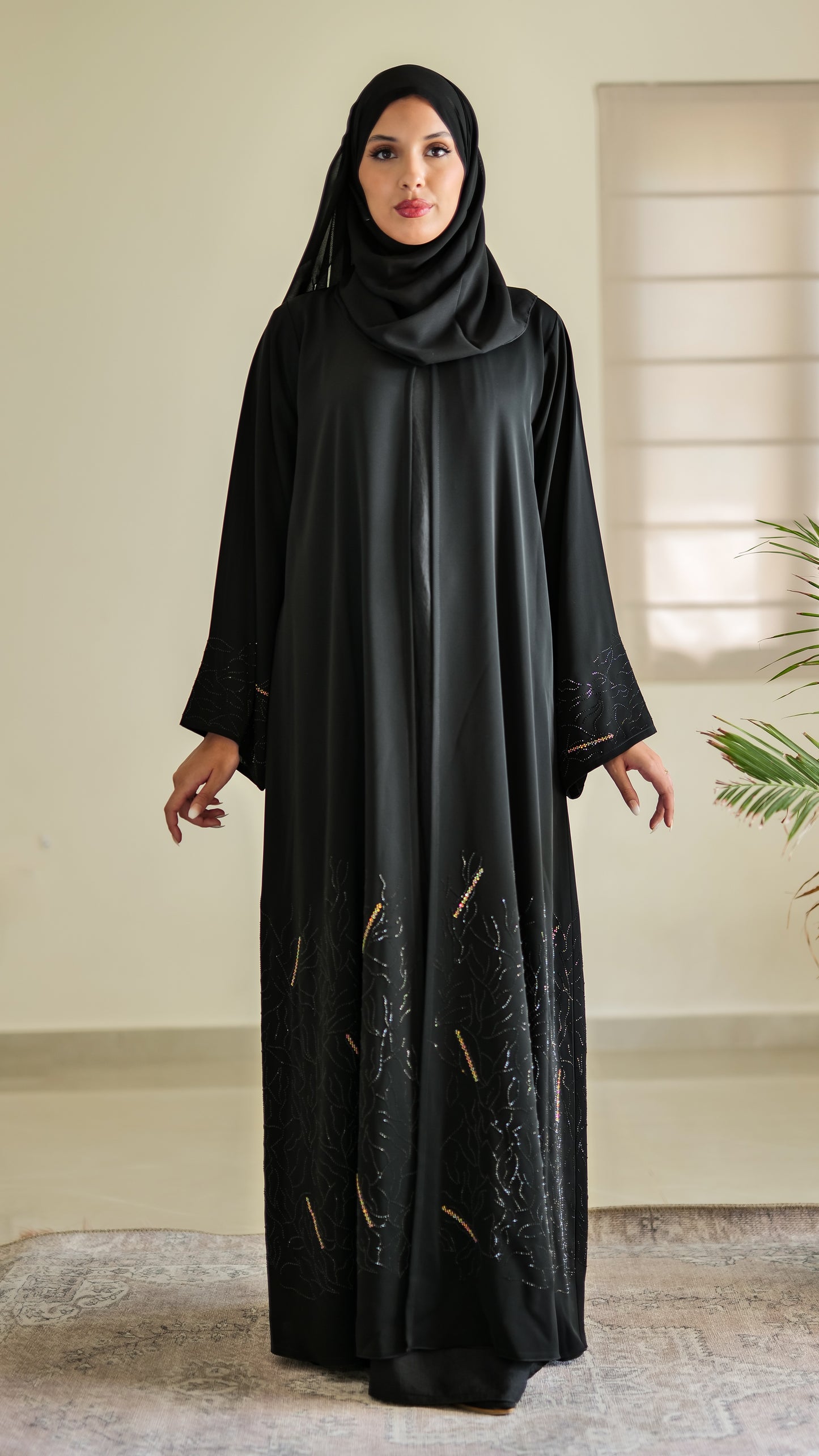 Nukhbaa Premium Abaya-N41A