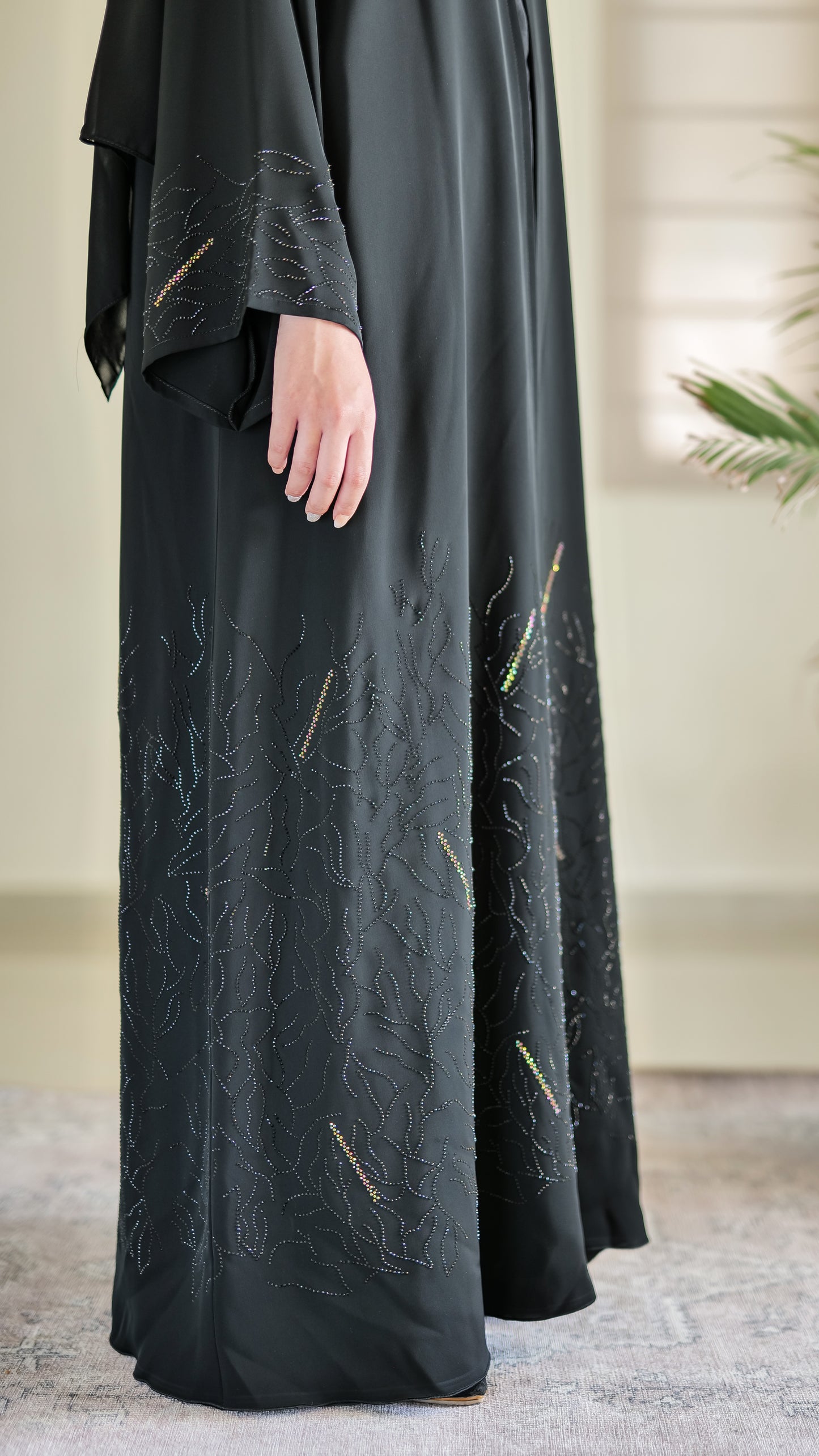 Nukhbaa Premium Abaya-N41A