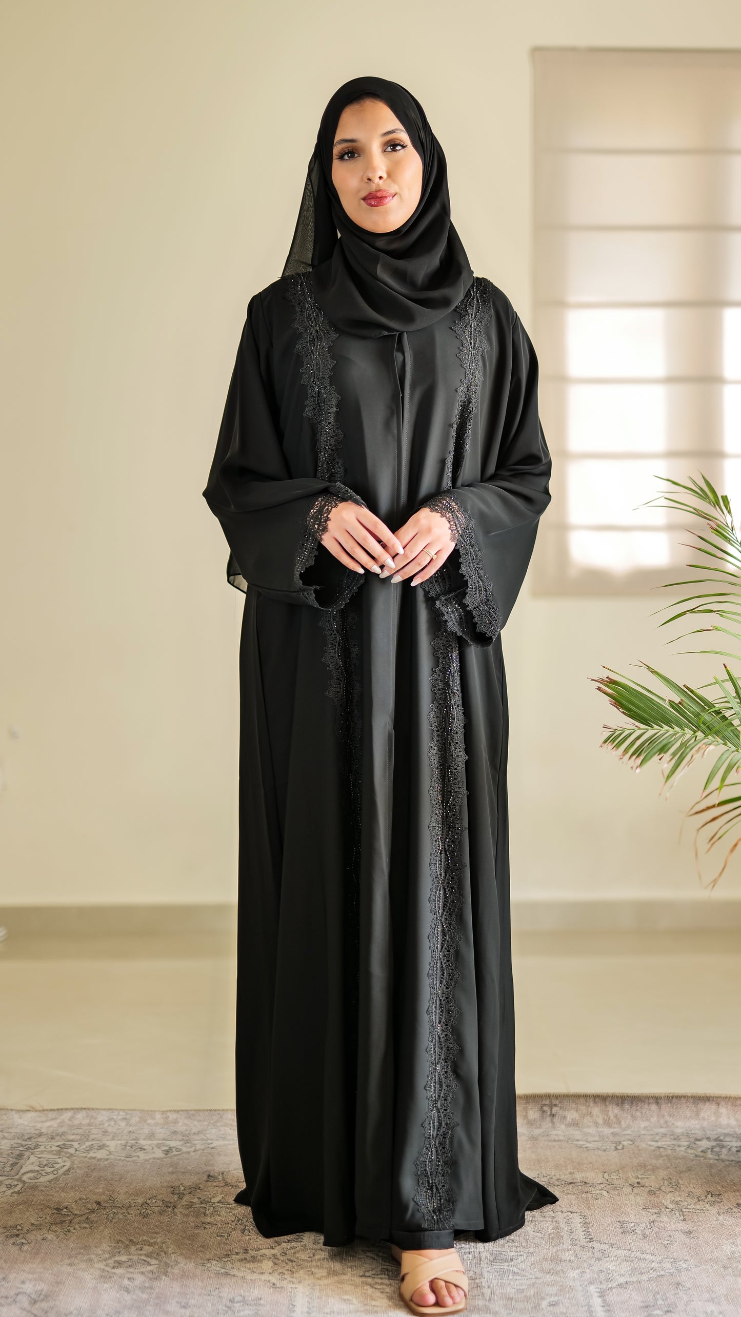 Nukhbaa Premium Abaya-N45A