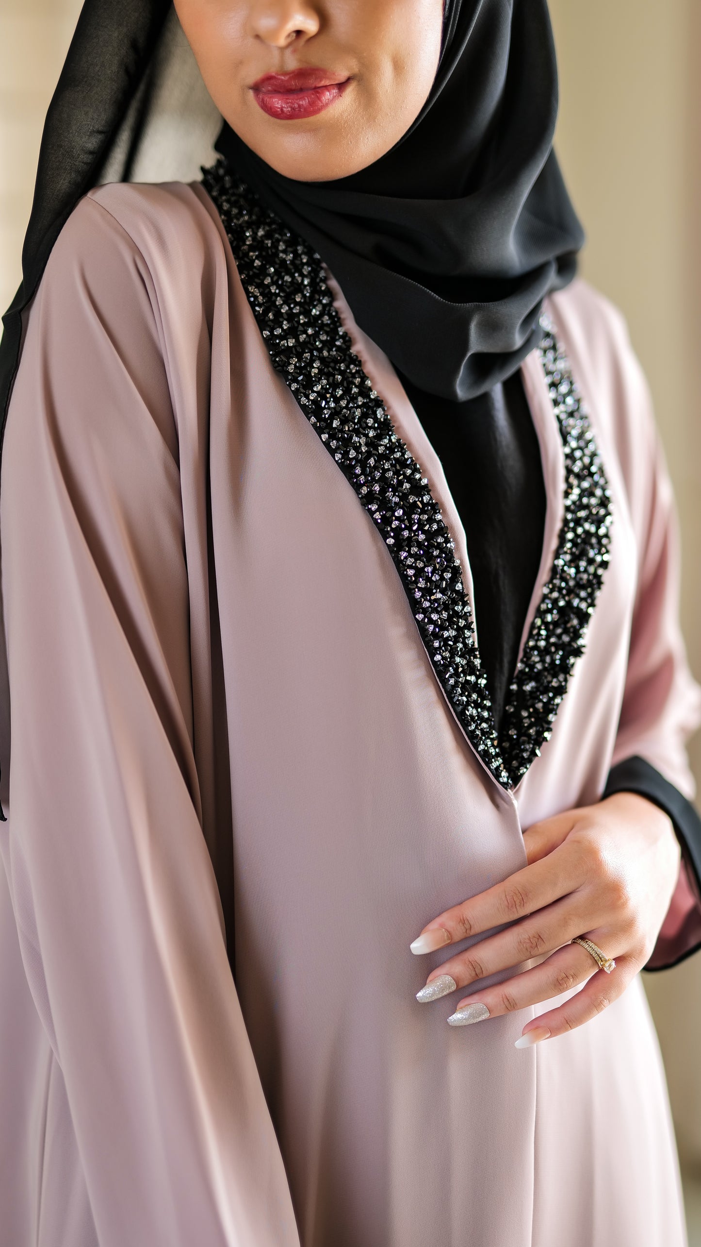 Nukhbaa Premium Abaya-N48A