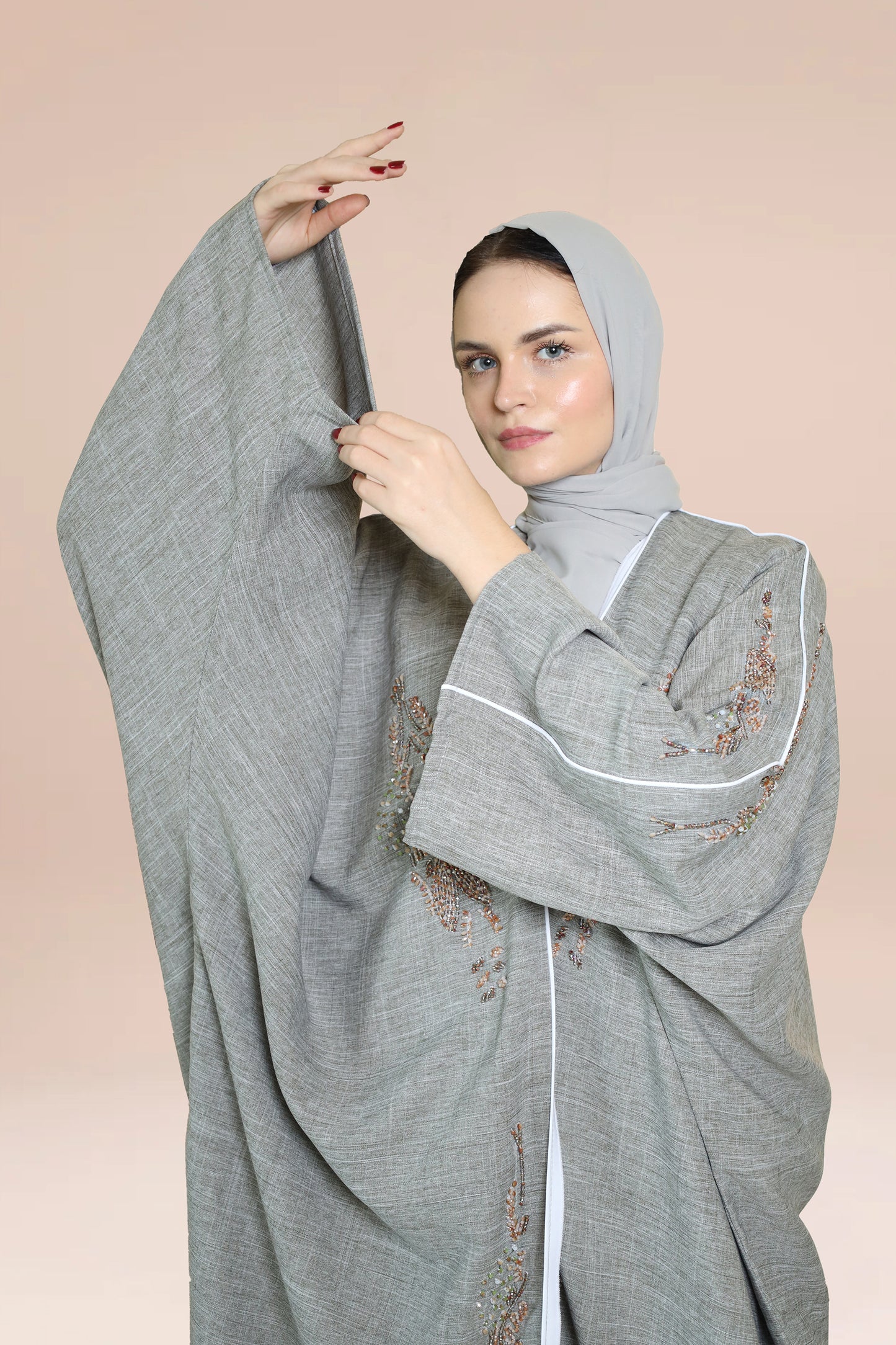 Nukhbaa Premium Abaya-N72A