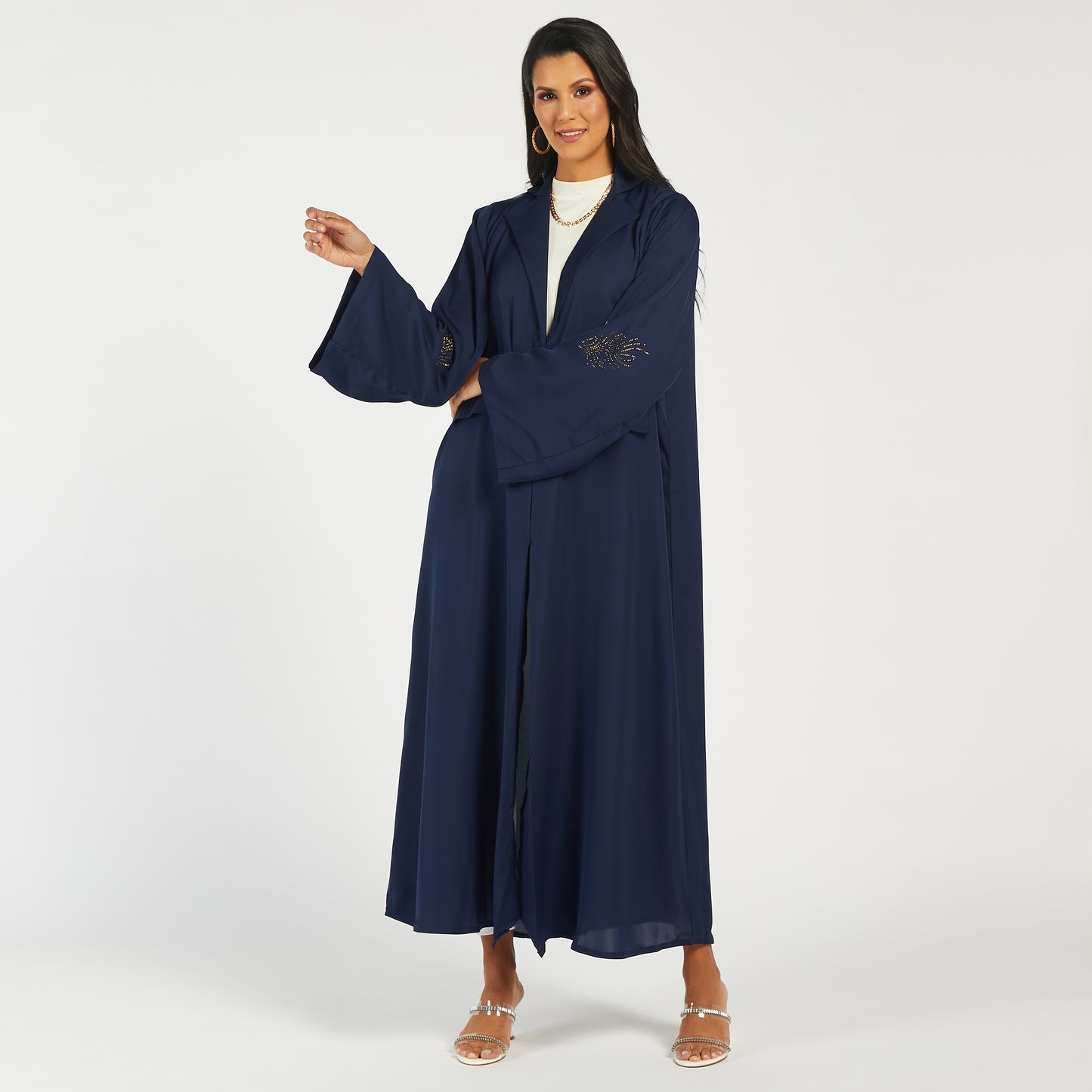 Navy formal abaya