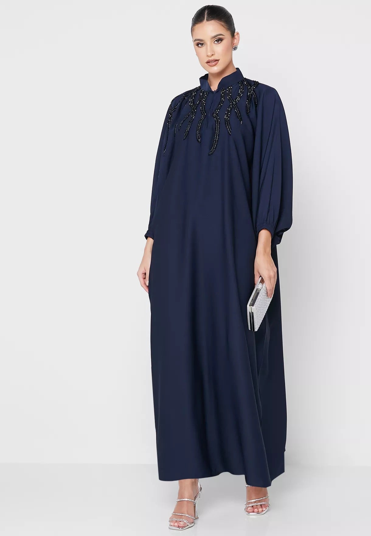 Midnight luxury abaya