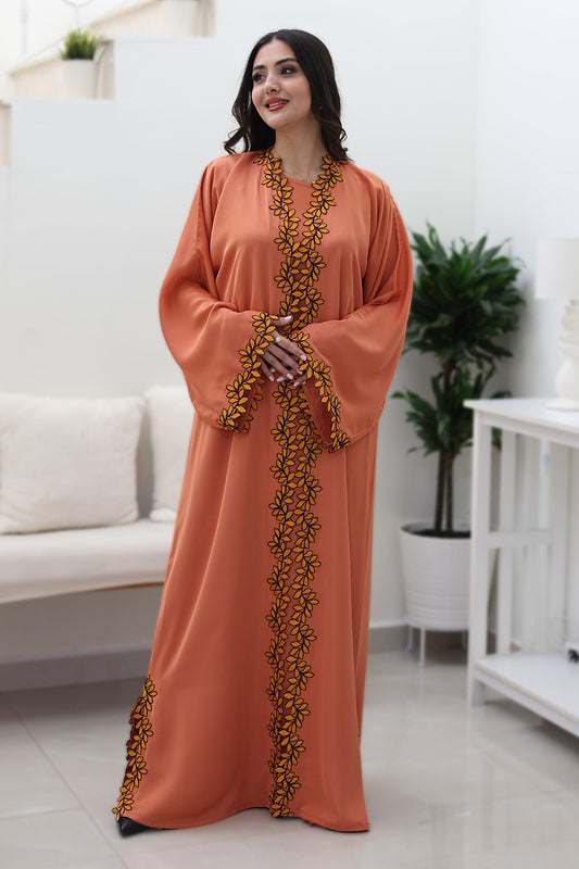Terracotta-Bloom-Abaya-Comes-with-matching-inner-2P766