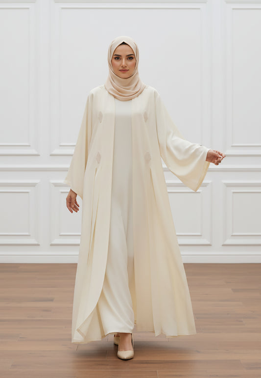 Luxurious-2-Piece-BarB-Crepe-Abaya-Set-|-Matching-Inner-Dress-&-Hijab-Included-2P820