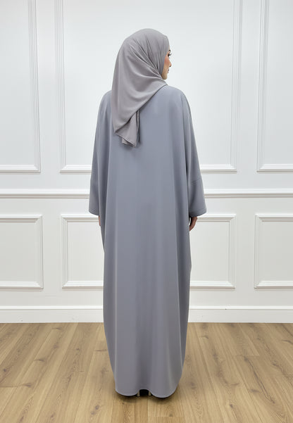 Elegant-Grey-2-Piece-Abaya-with-Sleeveless-Inner-Dress-2P832
