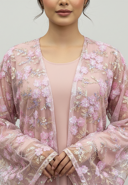 Ethereal-Rose-Embroidered-two-piece-Abaya-2P894
