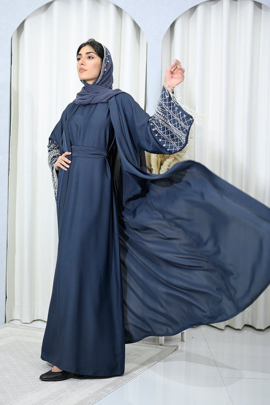 Shamsa Abaya with inner dress-618