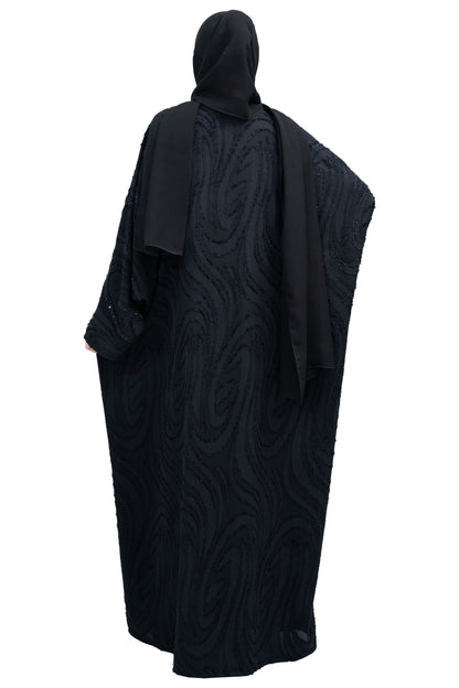 Classy-Black-Beadwork-abaya-with-matching-Hijab-637