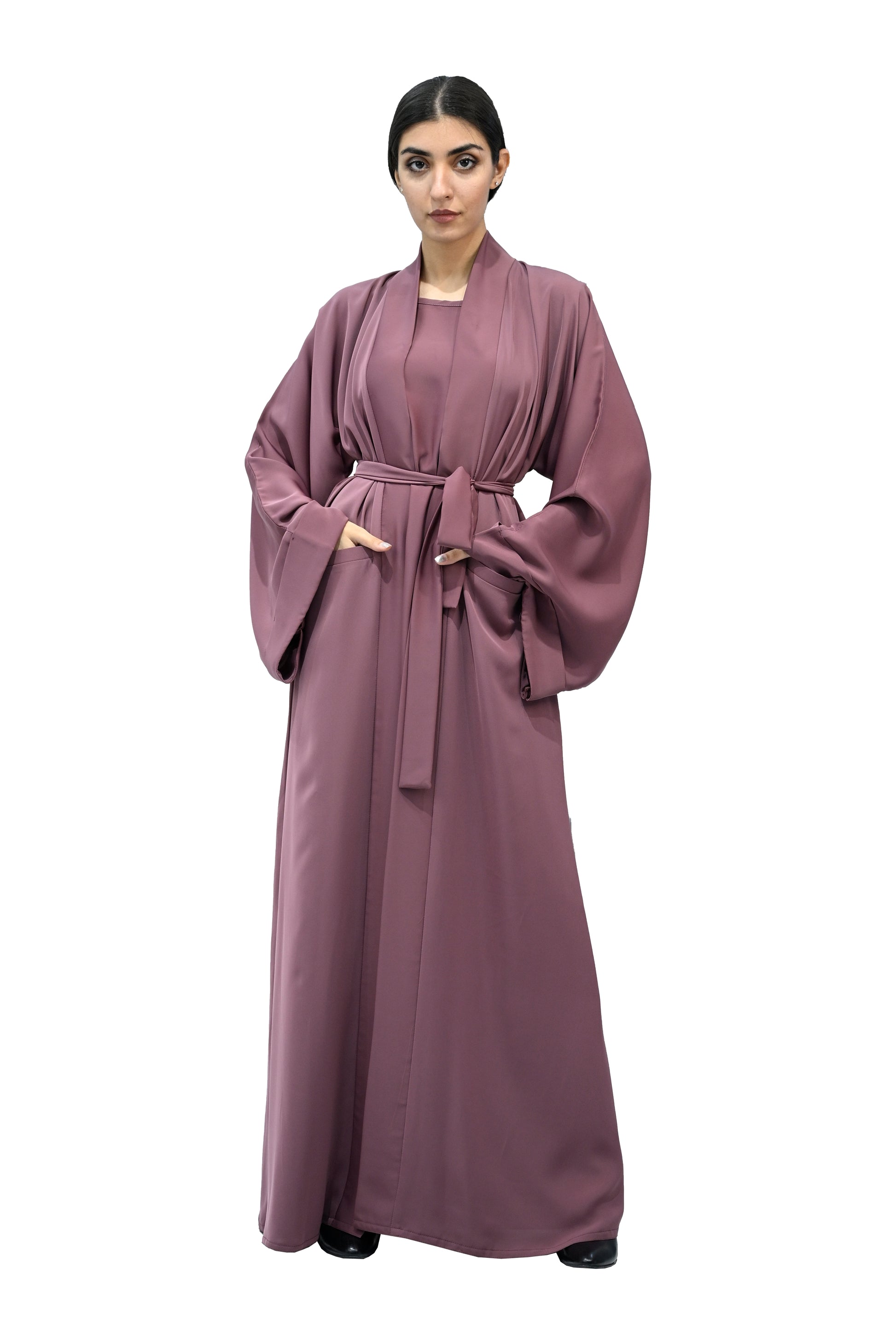 Purple-abaya-with-matching-belt-708