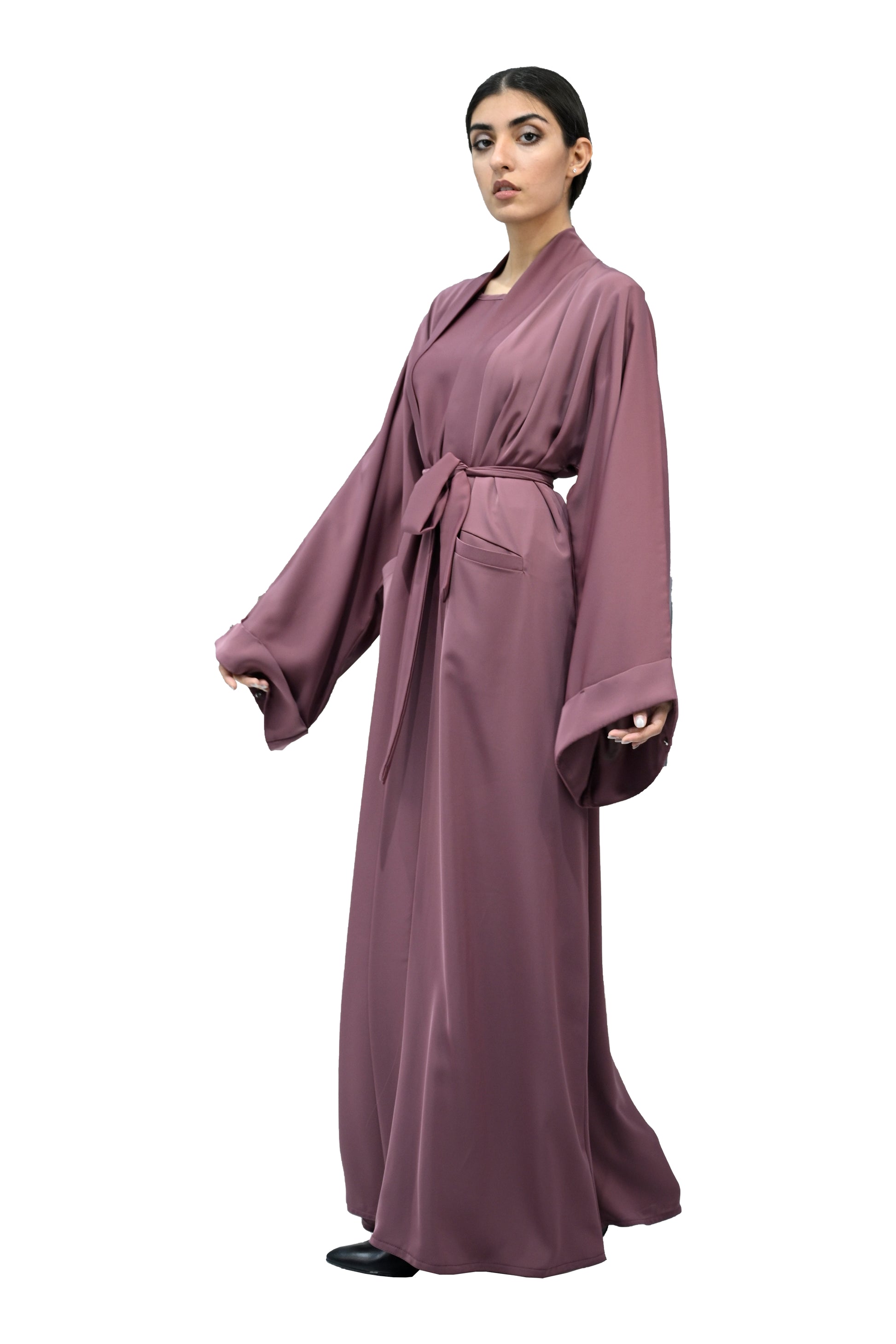Purple-abaya-with-matching-belt-708