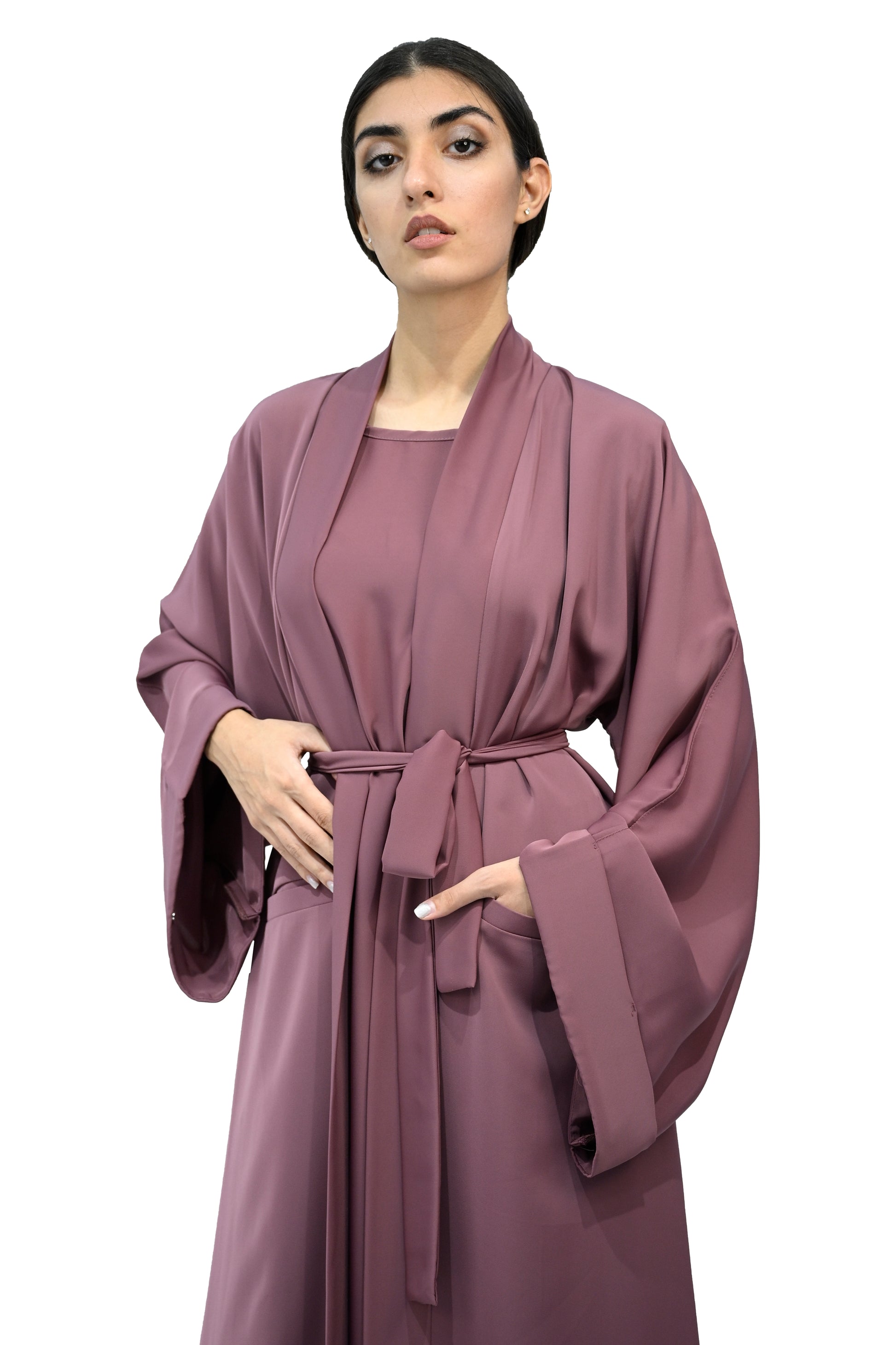 Purple-abaya-with-matching-belt-708