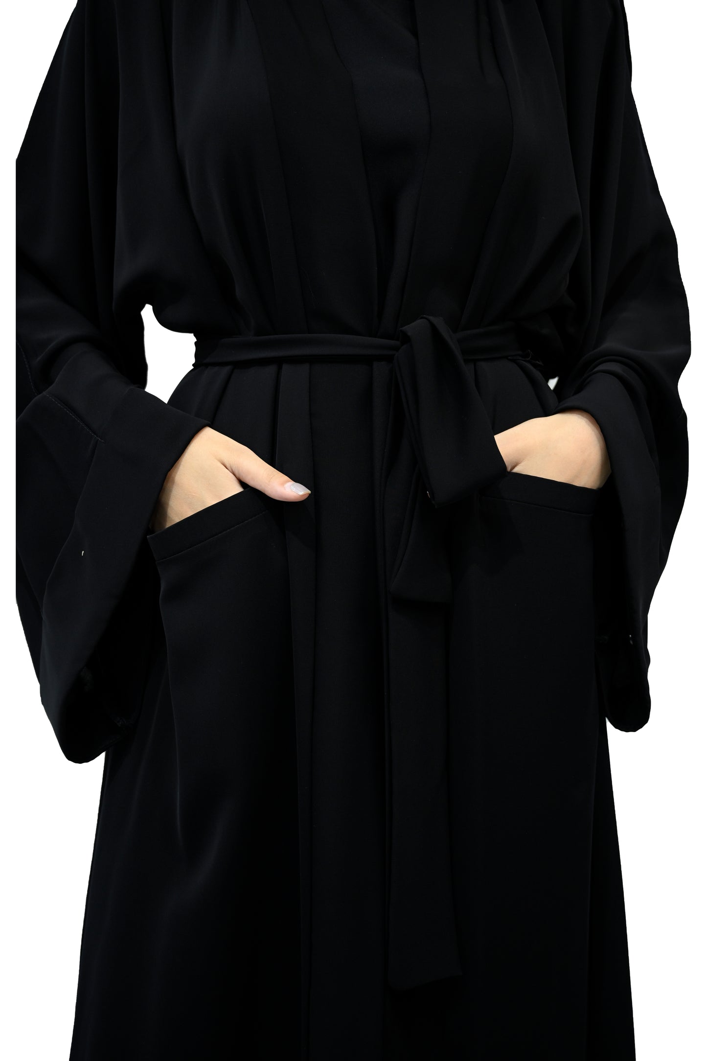 Pocket-Abaya-with-Matching-Belt-714