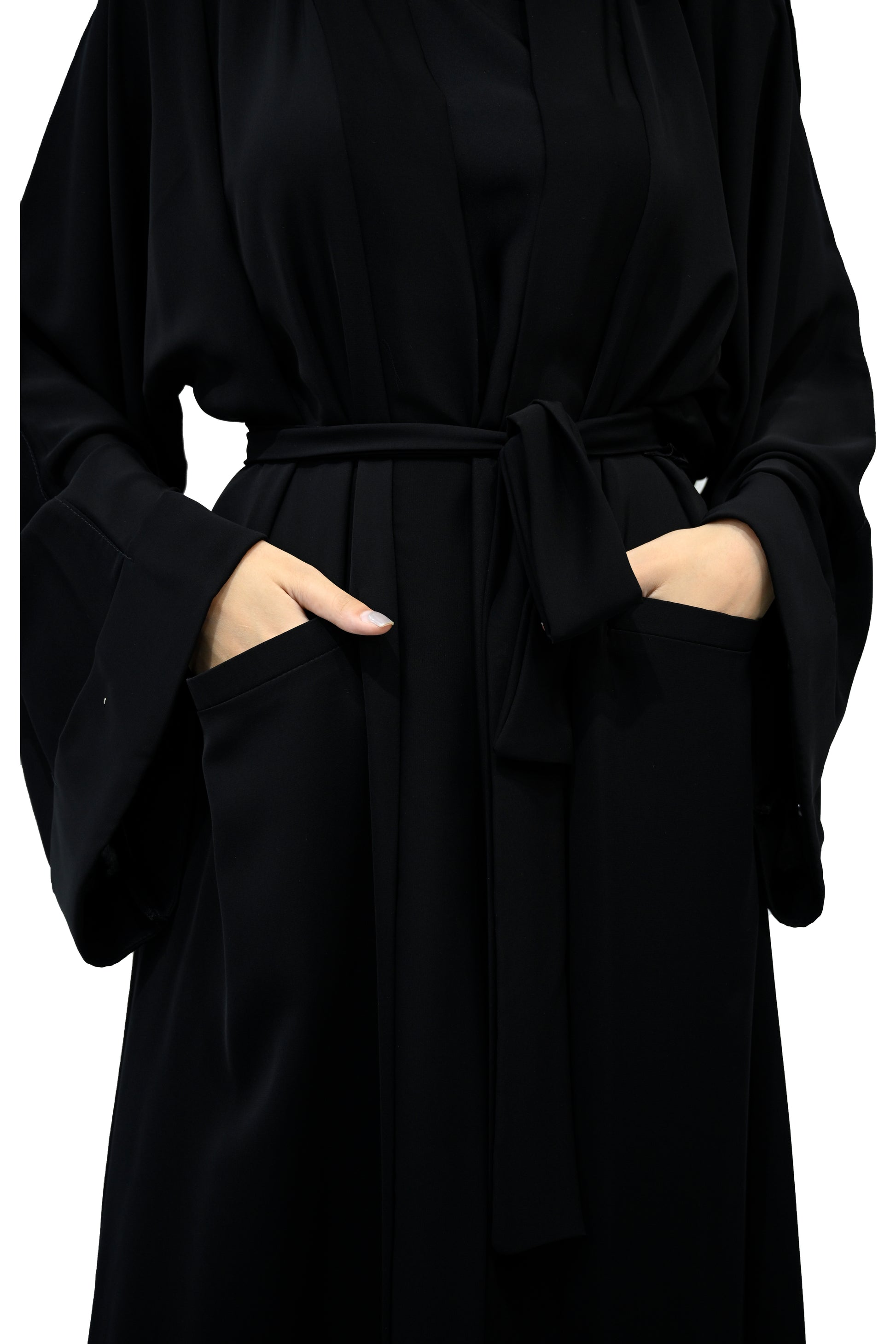 Pocket-Abaya-with-Matching-Belt-714
