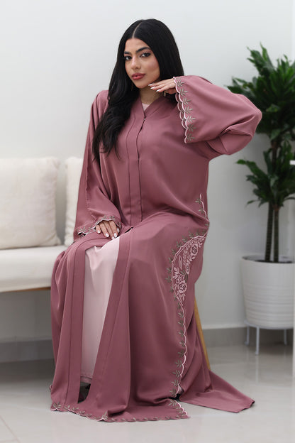 Dusty-Rose-Dream-Abaya-747